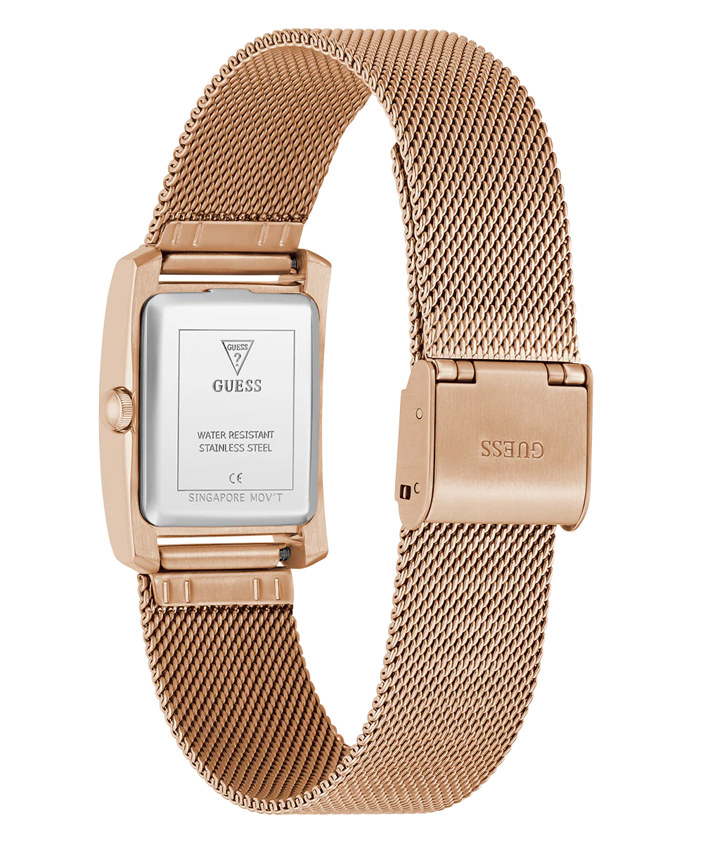 GUESS Ladies Rose Gold Tone Analog Watch - Image 7