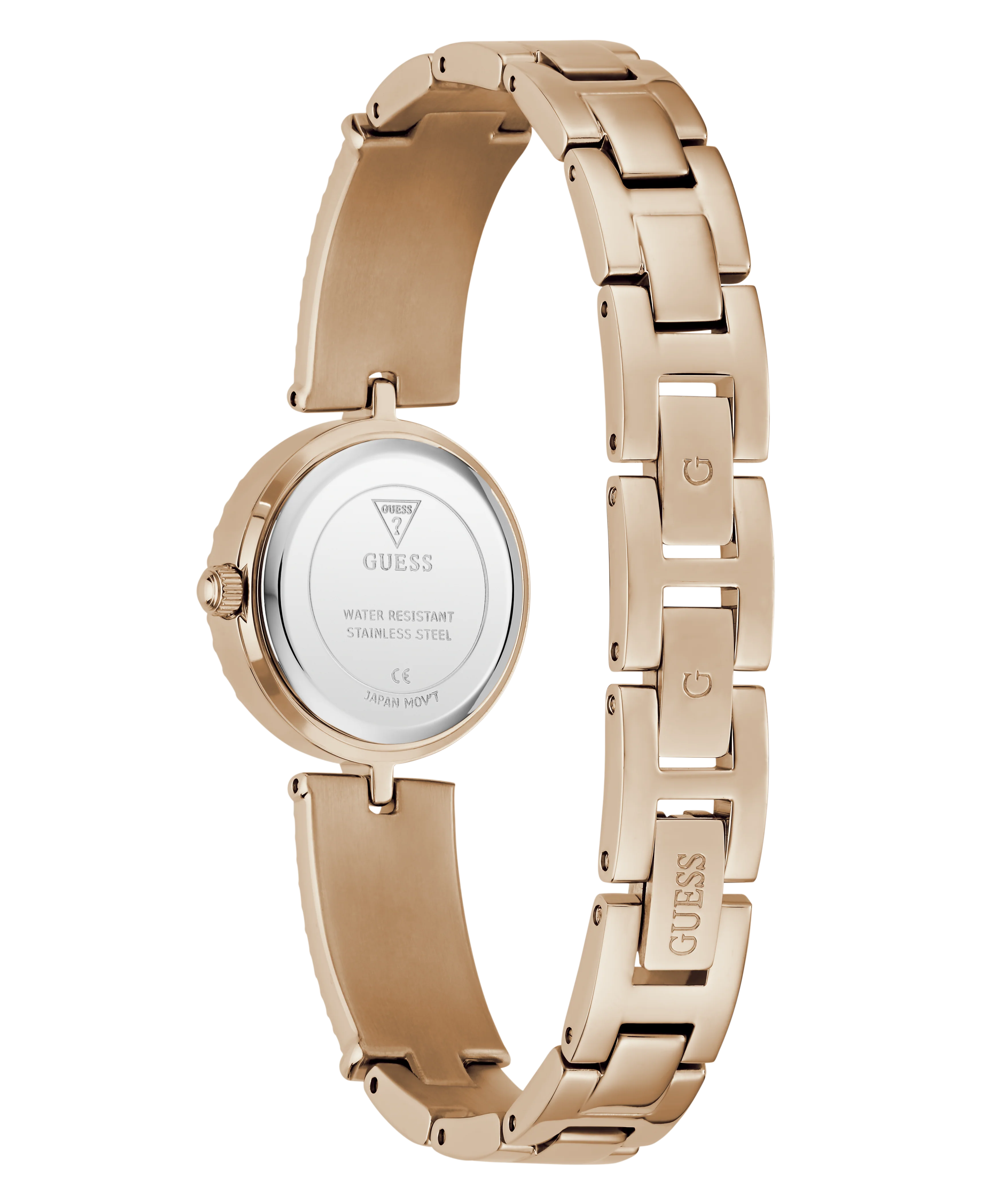 GUESS Ladies Rose Gold Tone Analog Watch - Image 7