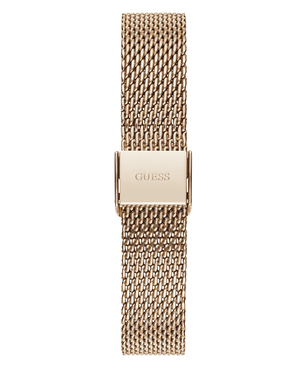 GUESS Ladies Rose Gold Tone Analog Watch - Image 3