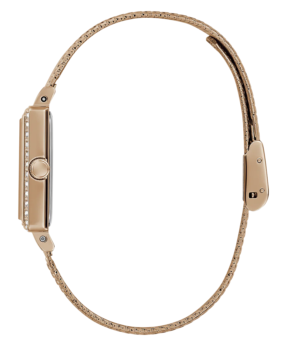 GUESS Ladies Rose Gold Tone Analog Watch - Image 2