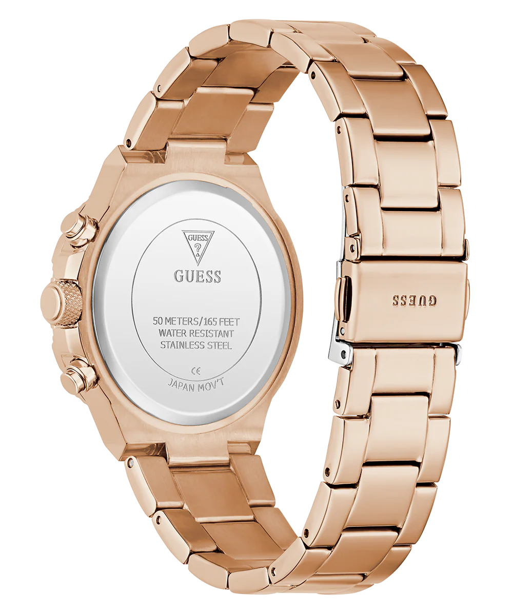 GUESS Ladies Rose Gold Tone Multi-function Watch - Image 7