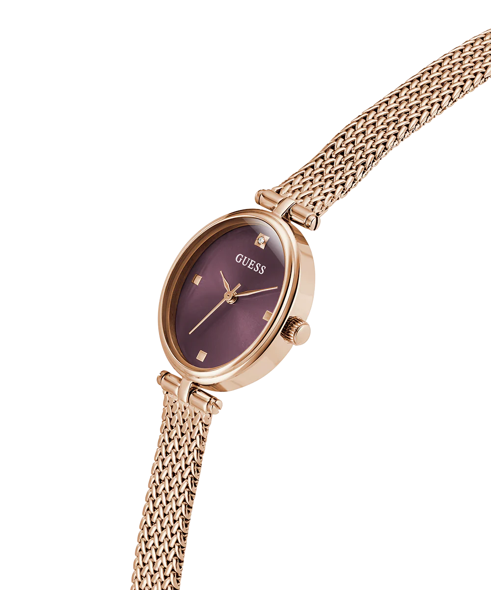 GUESS Ladies Ruby Rose Gold Tone Analog Watch - Image 2