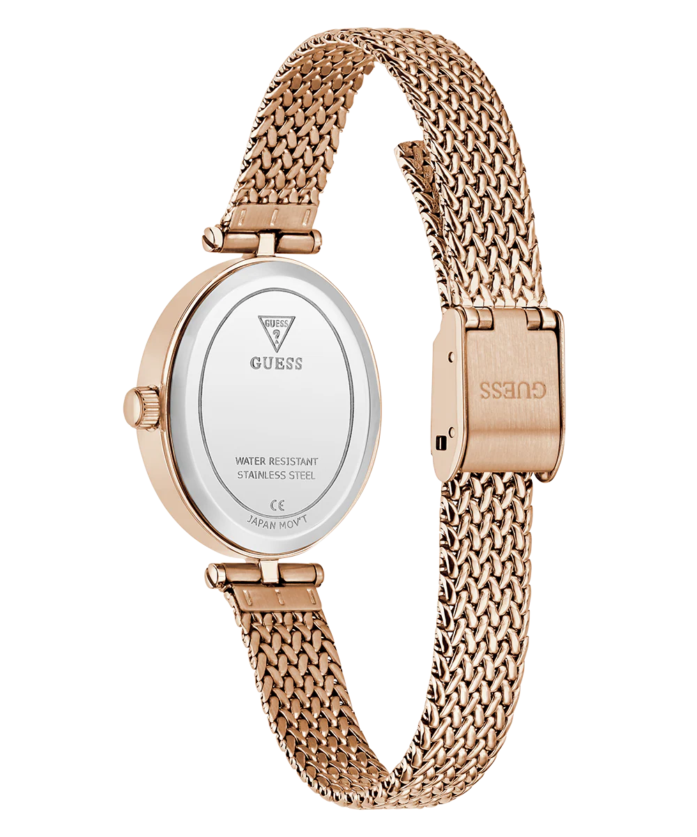GUESS Ladies Ruby Rose Gold Tone Analog Watch - Image 7