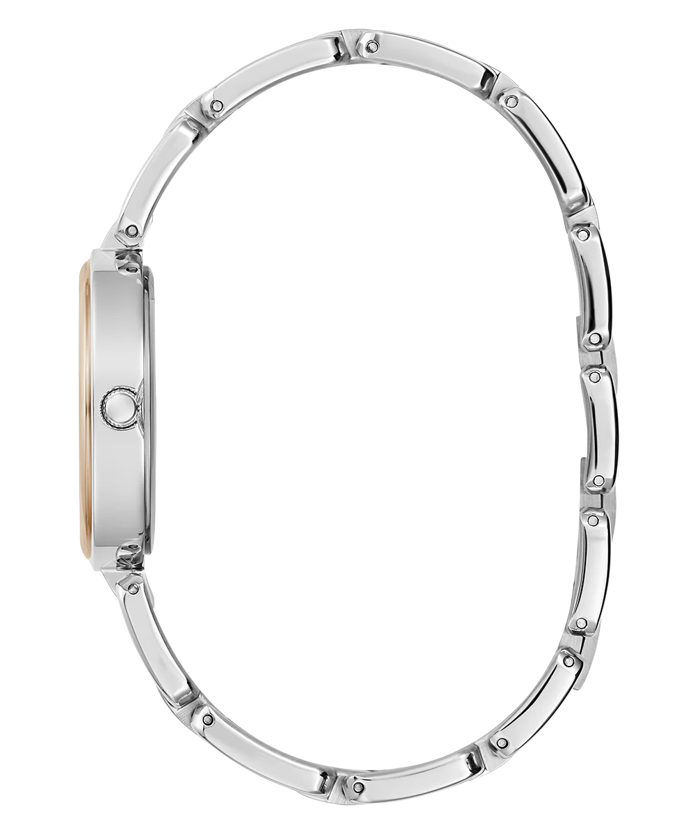 GUESS Ladies Silver 2-tone Analog Watch - Image 2