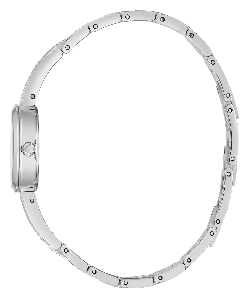GUESS Ladies Silver Tone Analog Watch - Image 2