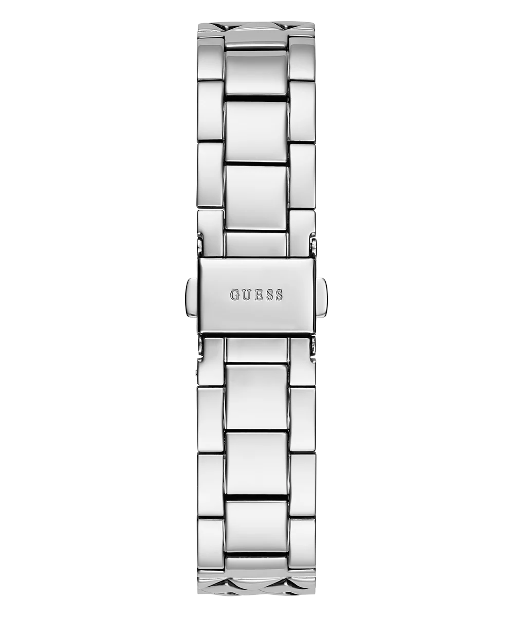 GUESS Ladies Silver Tone Analog Watch - Image 5