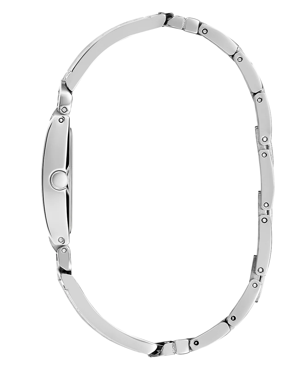 GUESS Ladies Silver Tone Analog Watch - Image 8