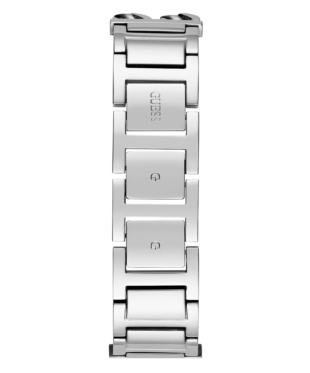 GUESS Ladies Silver Tone Analog Watch - Image 9