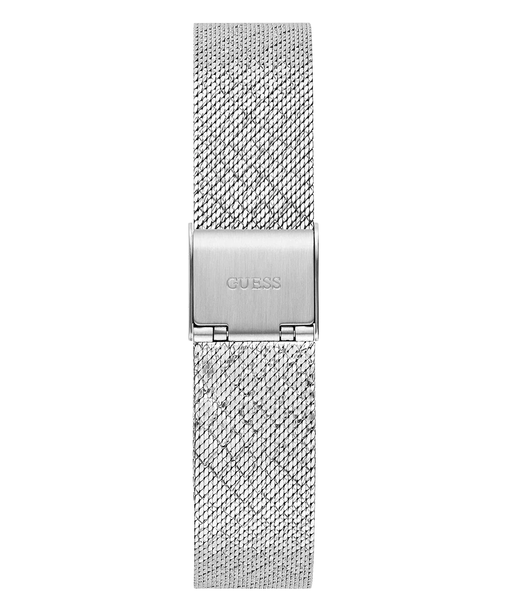 GUESS Ladies Silver Tone Analog Watch - Image 8