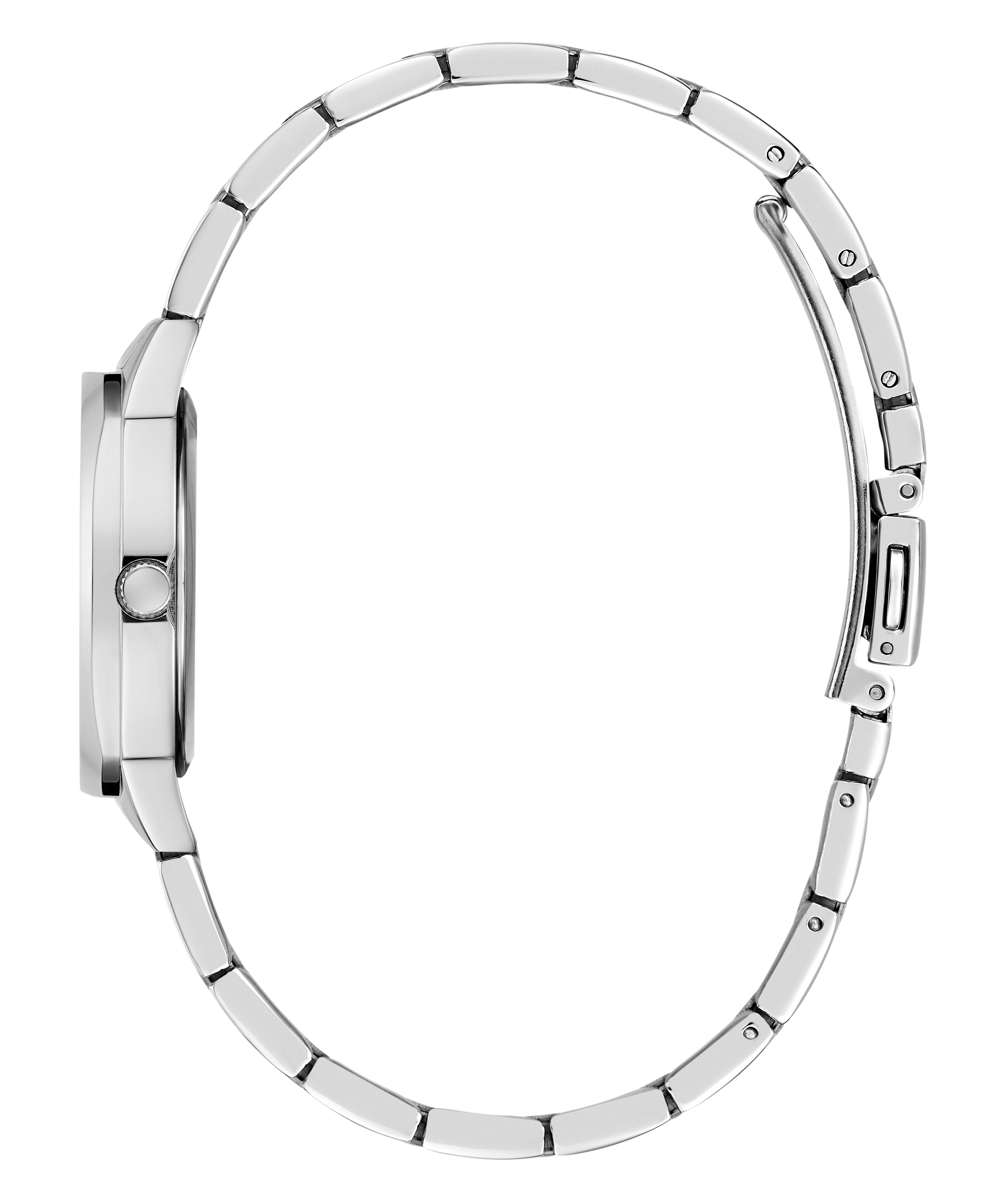 GUESS Ladies Silver Tone Analog Watch - Image 8