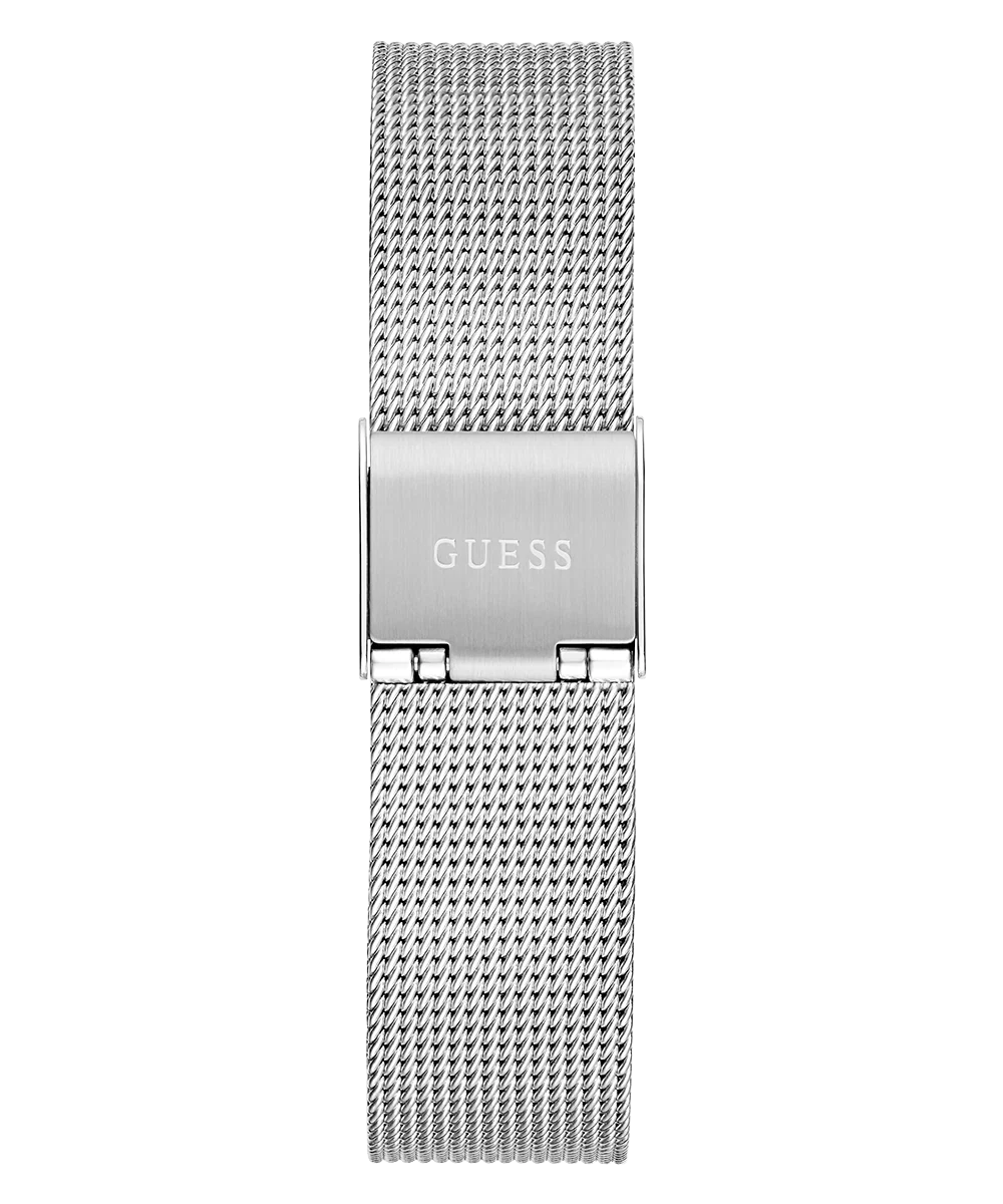 GUESS Ladies Silver Tone Analog Watch - Image 9