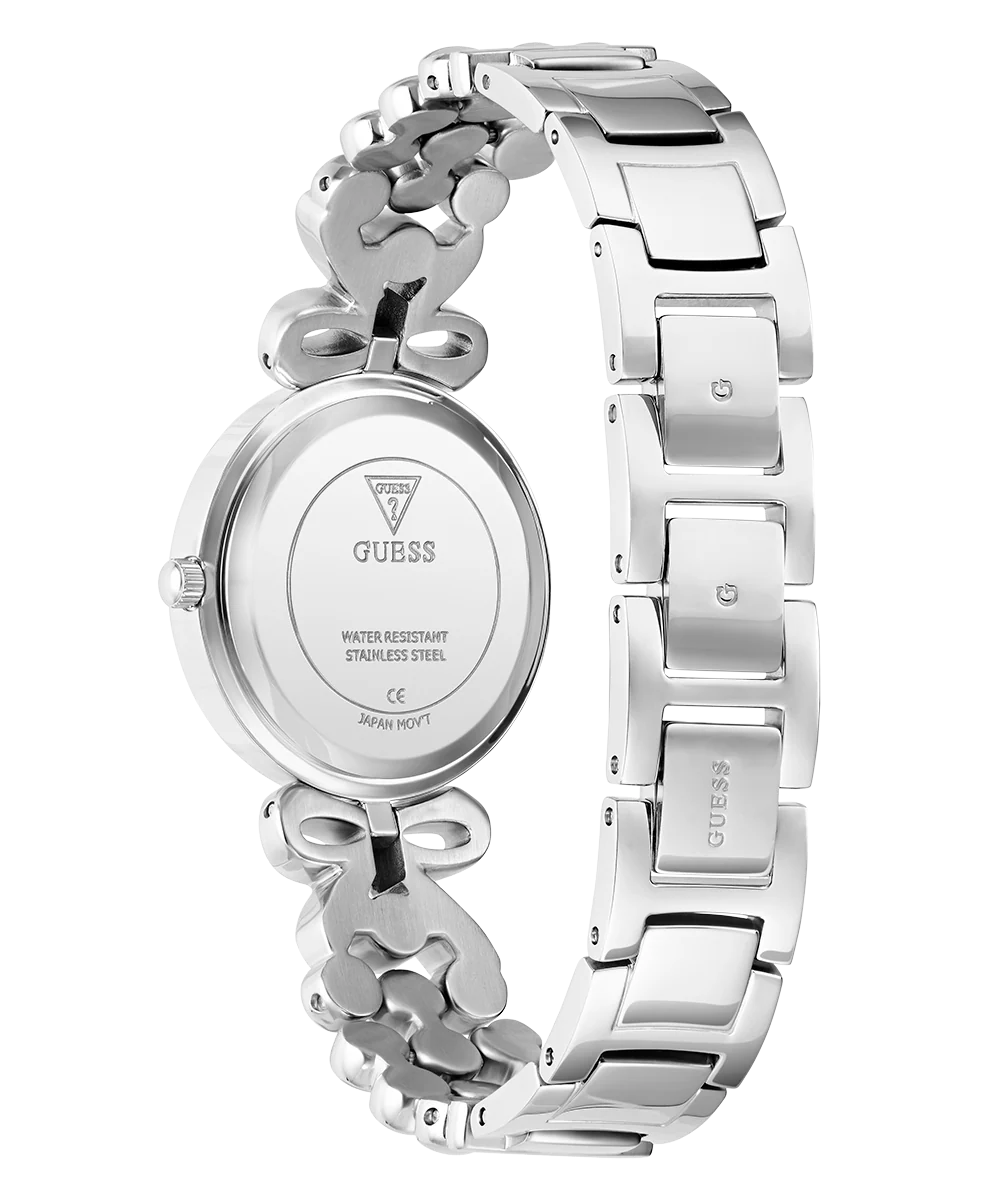 GUESS Ladies Silver Tone Analog Watch - Image 7