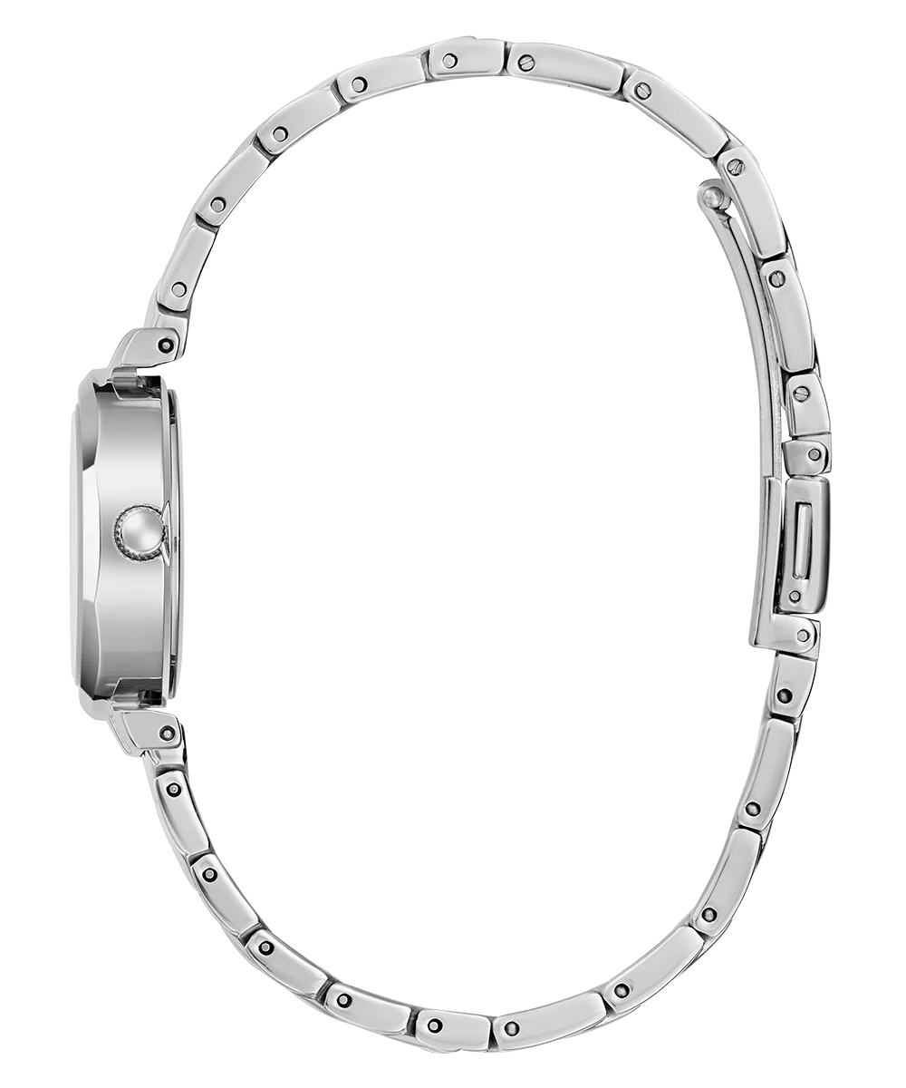GUESS Ladies Silver Tone Analog Watch - Image 9