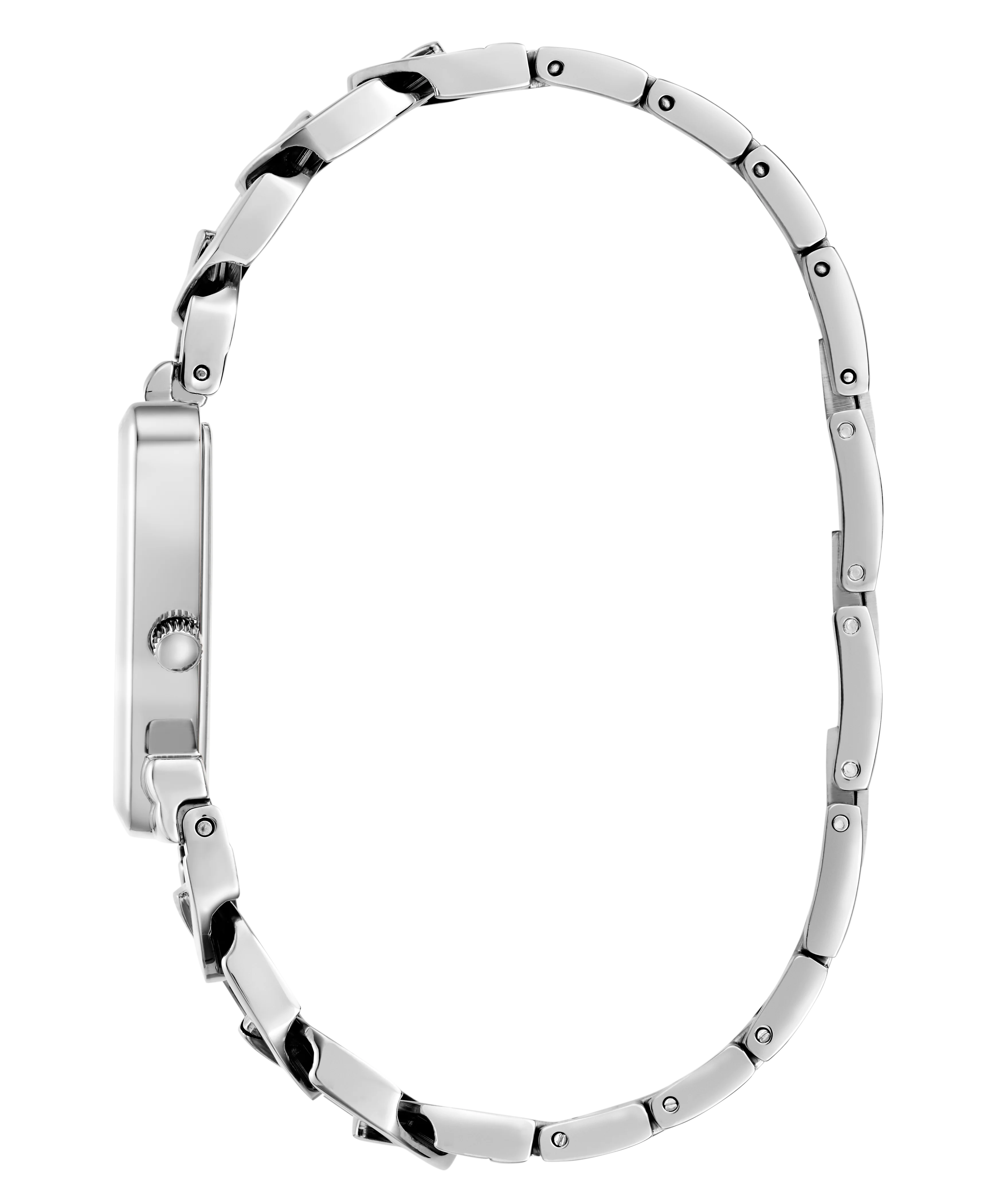 GUESS Ladies Silver Tone Analog Watch - Image 8