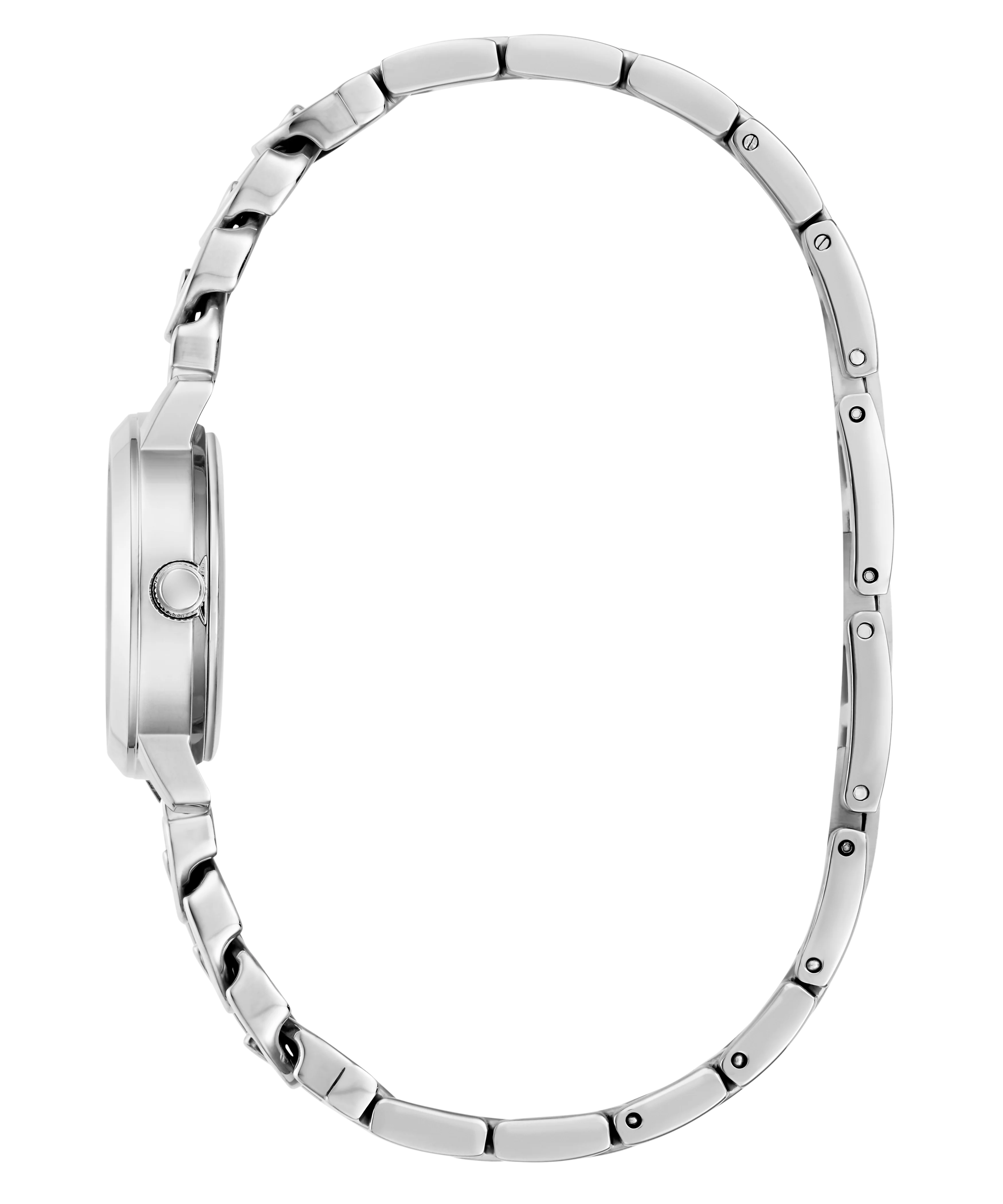 GUESS Ladies Silver Tone Analog Watch - Image 7