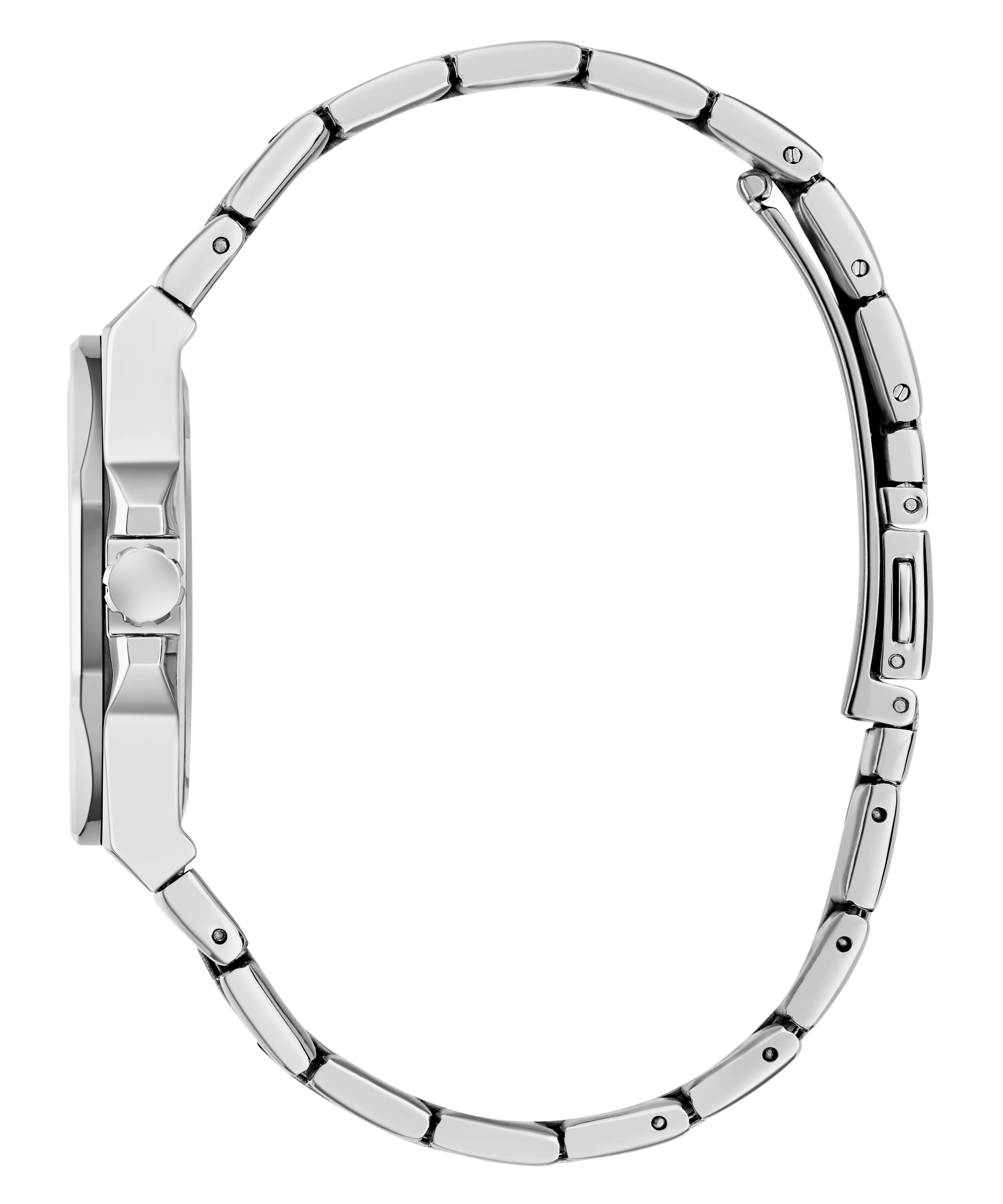 GUESS Ladies Silver Tone Analog Watch - Image 8