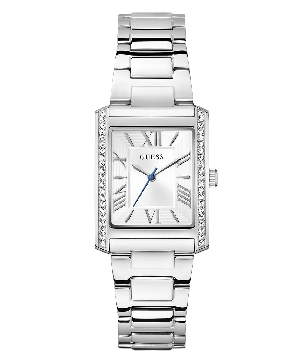 GUESS Ladies Silver Tone Analog Watch - Image 4