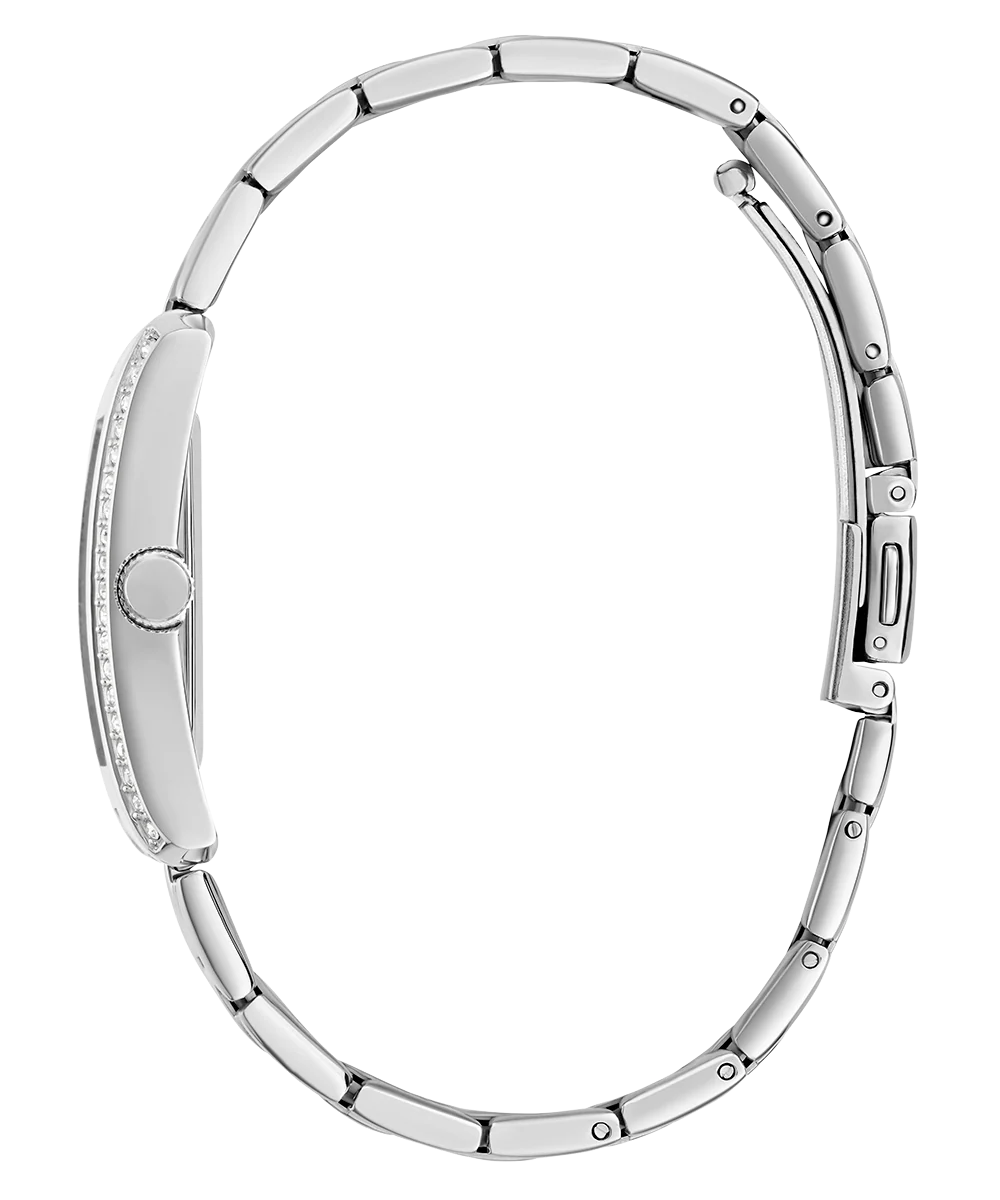 GUESS Ladies Silver Tone Analog Watch - Image 8