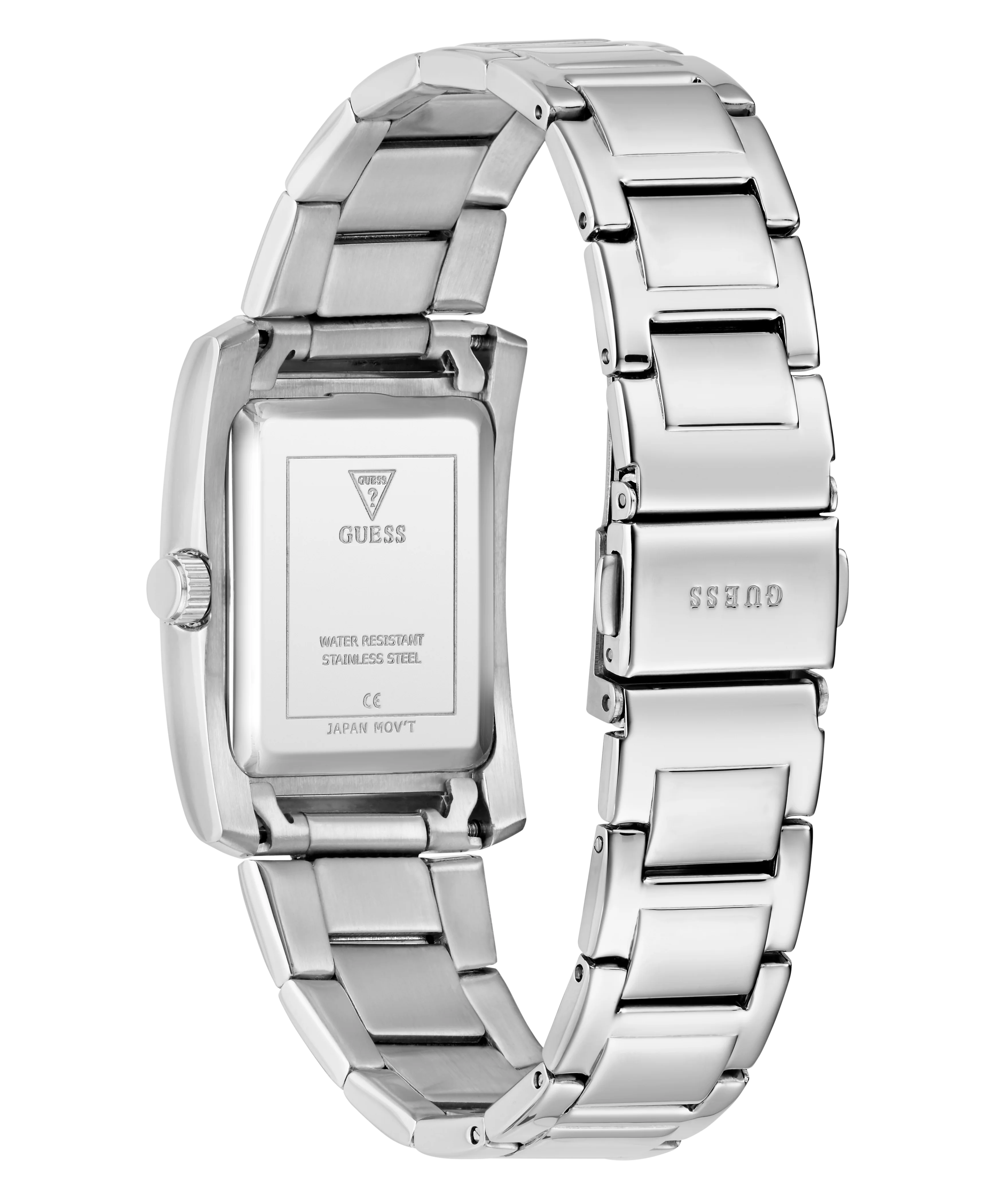 GUESS Ladies Silver Tone Analog Watch - Image 7