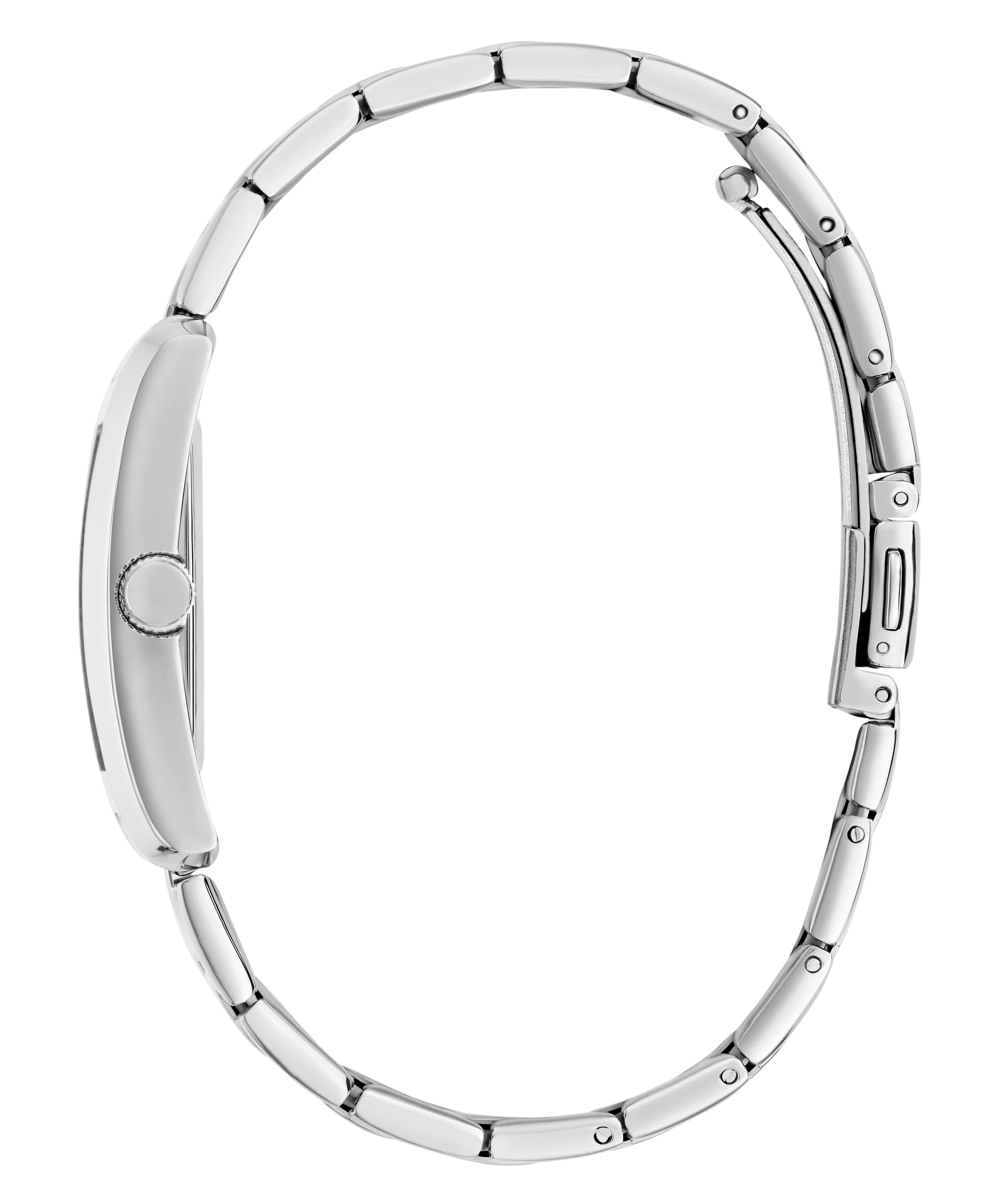 GUESS Ladies Silver Tone Analog Watch - Image 8