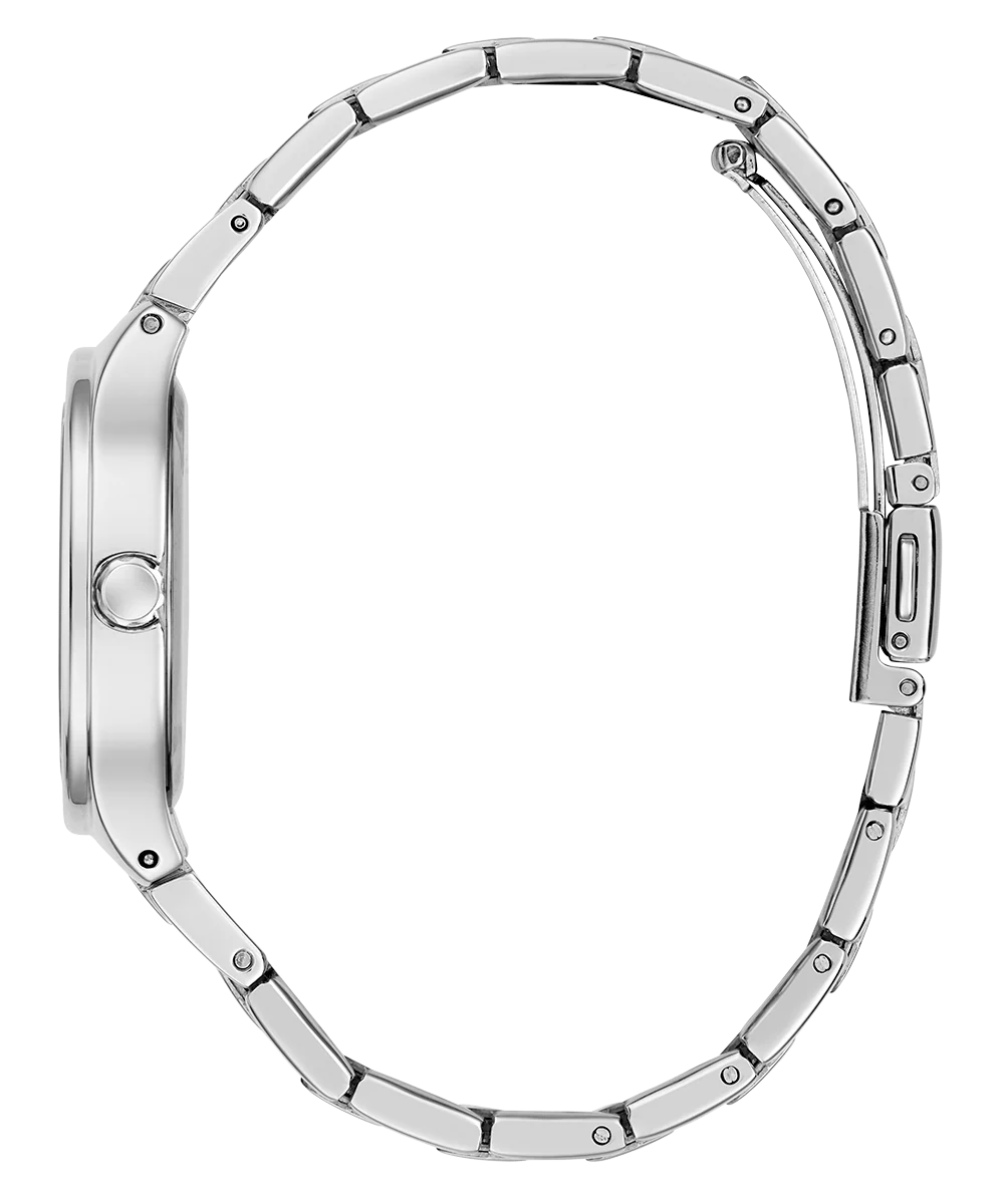 GUESS Ladies Silver Tone Analog Watch - Image 8
