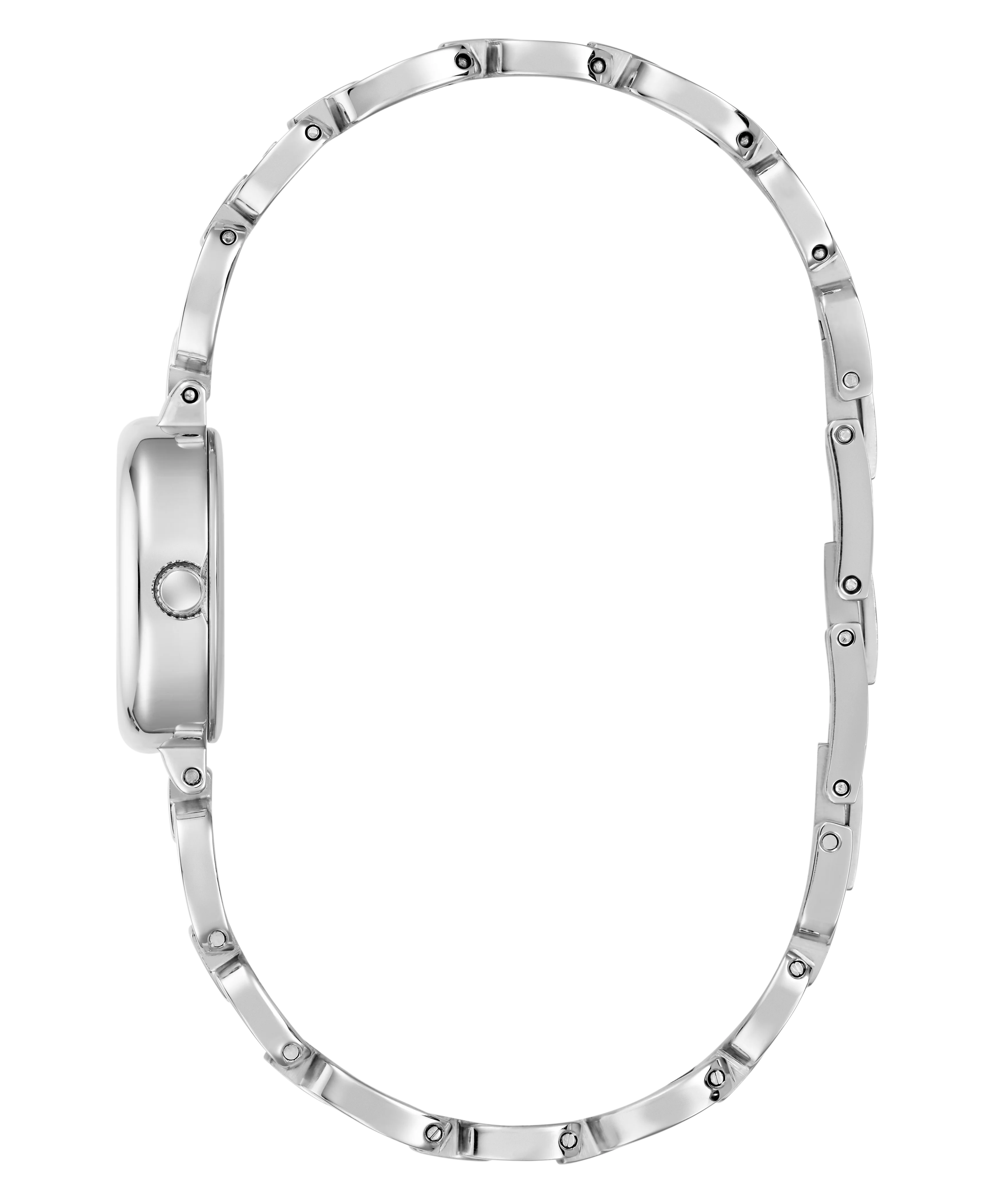 GUESS Ladies Silver Tone Analog Watch - Image 8