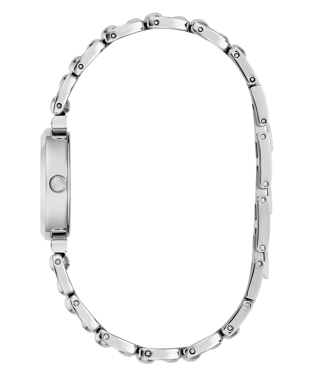GUESS Ladies Silver Tone Analog Watch - Image 8