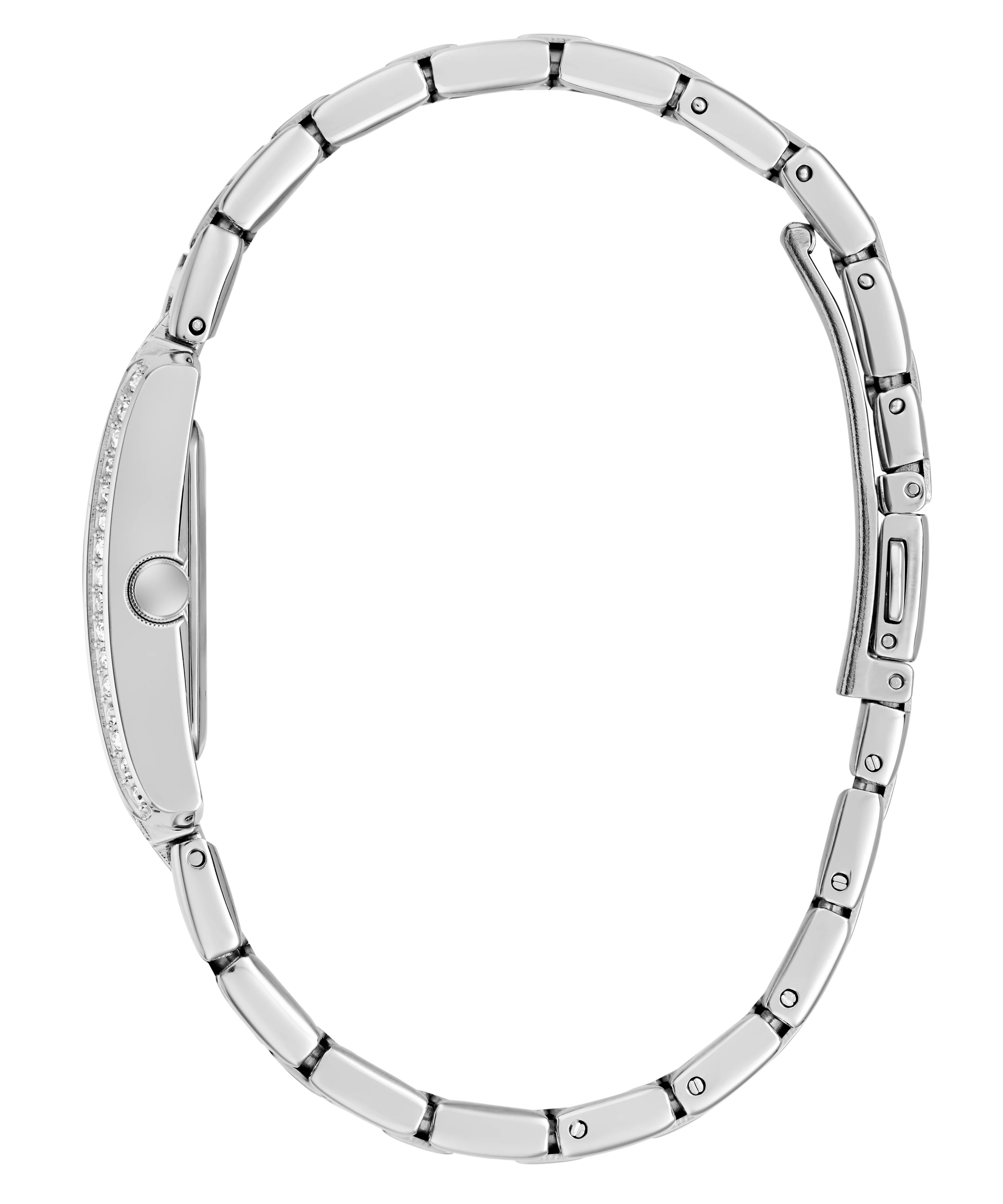 GUESS Ladies Silver Tone Analog Watch - Image 8