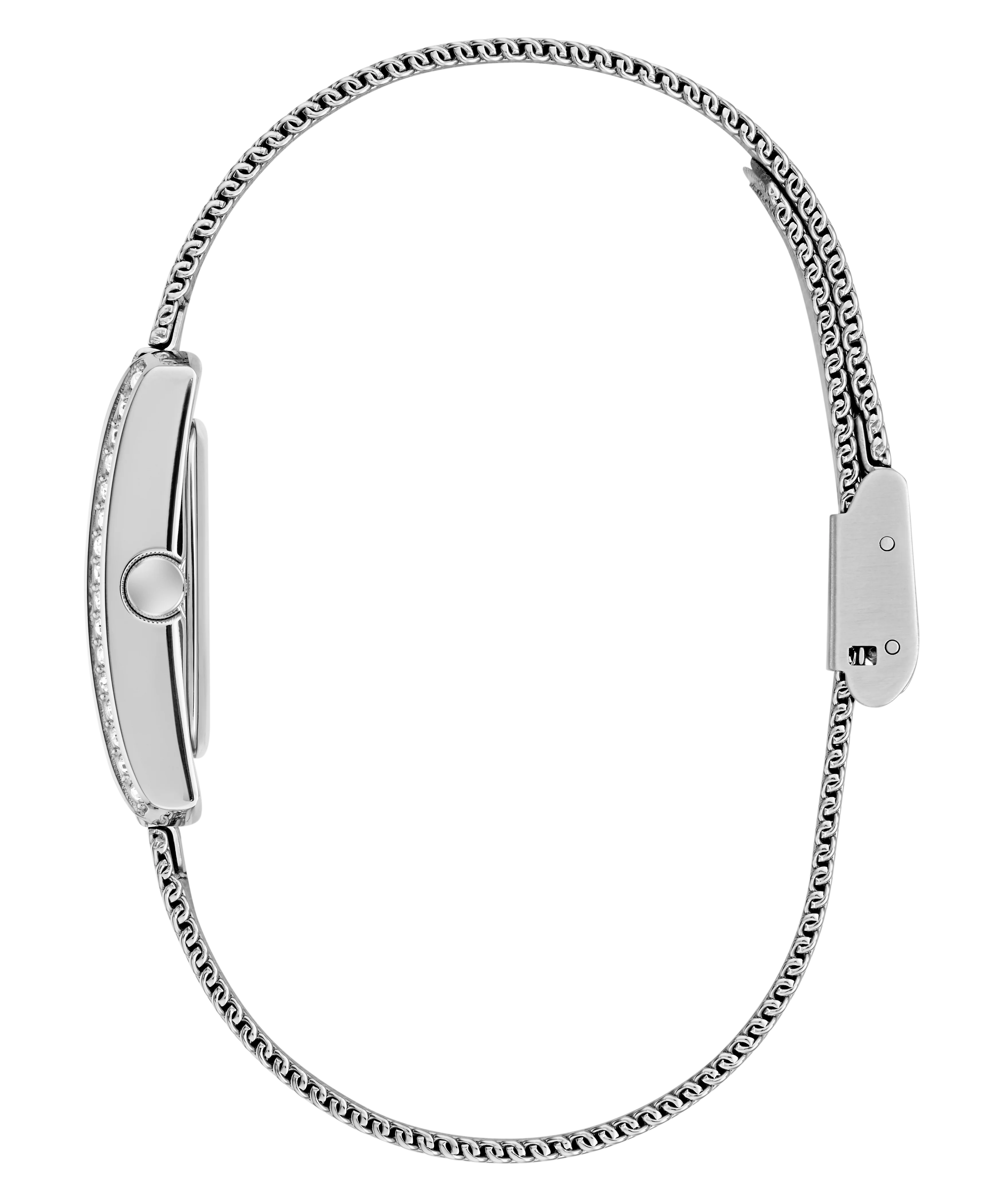 GUESS Ladies Silver Tone Analog Watch - Image 8