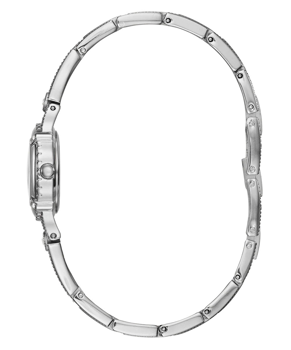 GUESS Ladies Silver Tone Analog Watch - Image 4