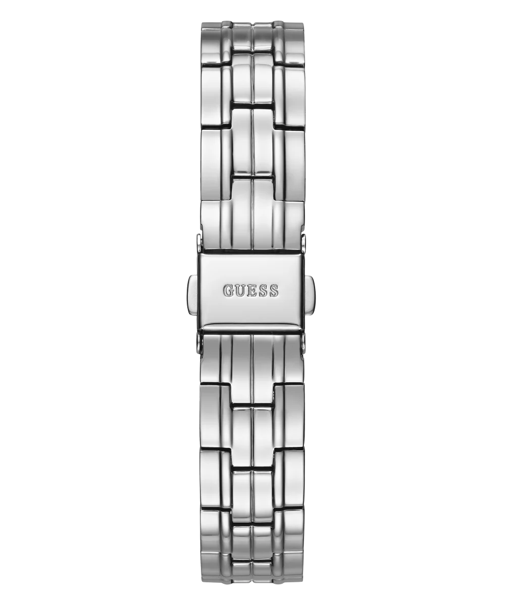 GUESS Ladies Silver Tone Analog Watch - Image 3