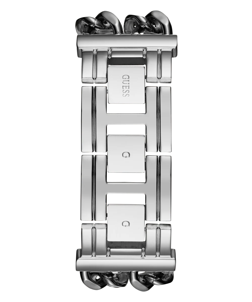 GUESS Ladies Silver Tone Analog Watch - Image 3