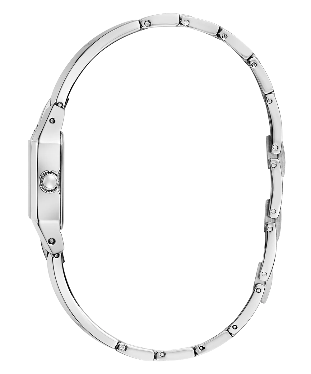 GUESS Ladies Silver Tone Analog Watch - Image 2