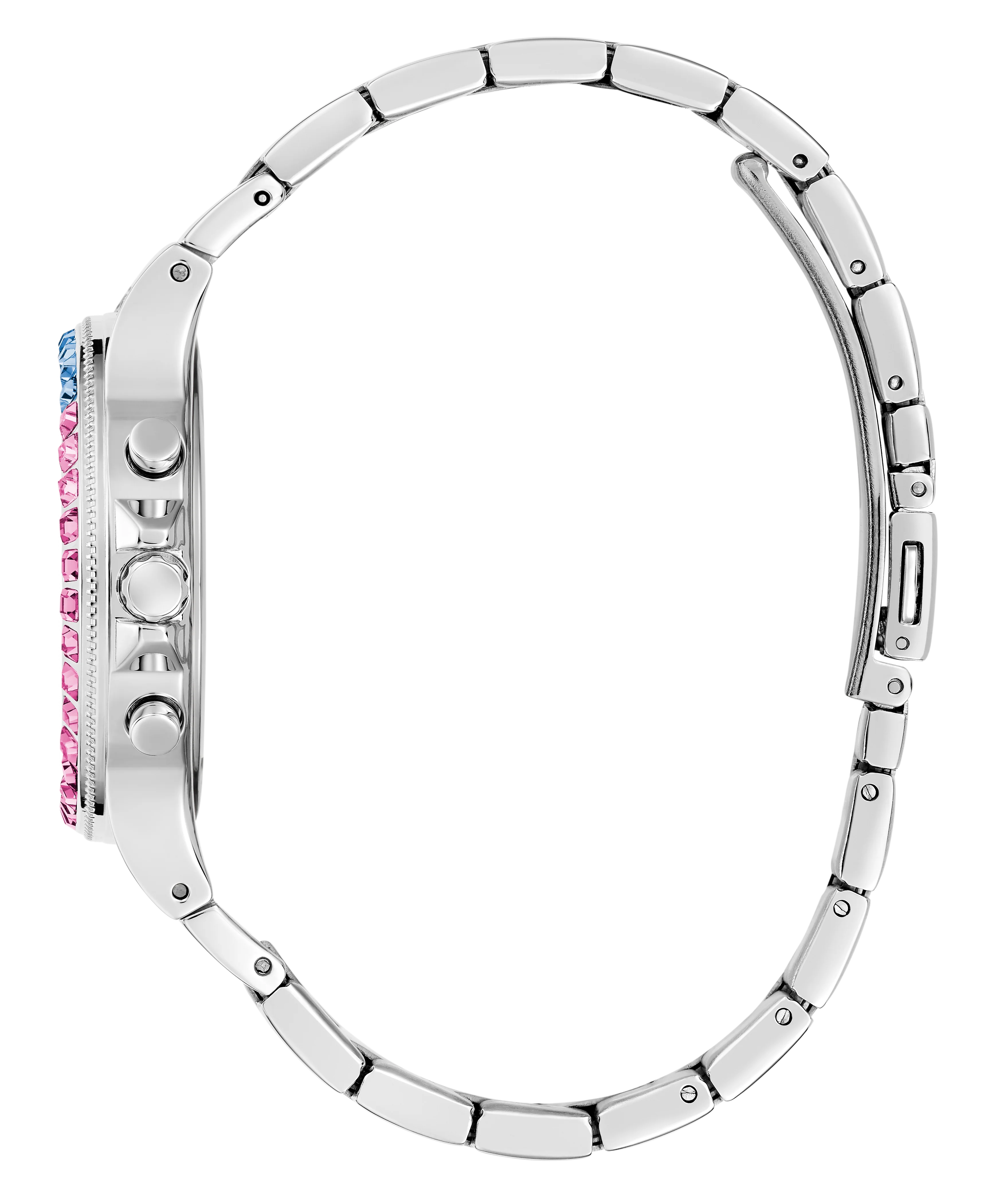 GUESS Ladies Silver Tone Multi-function Watch - Image 3