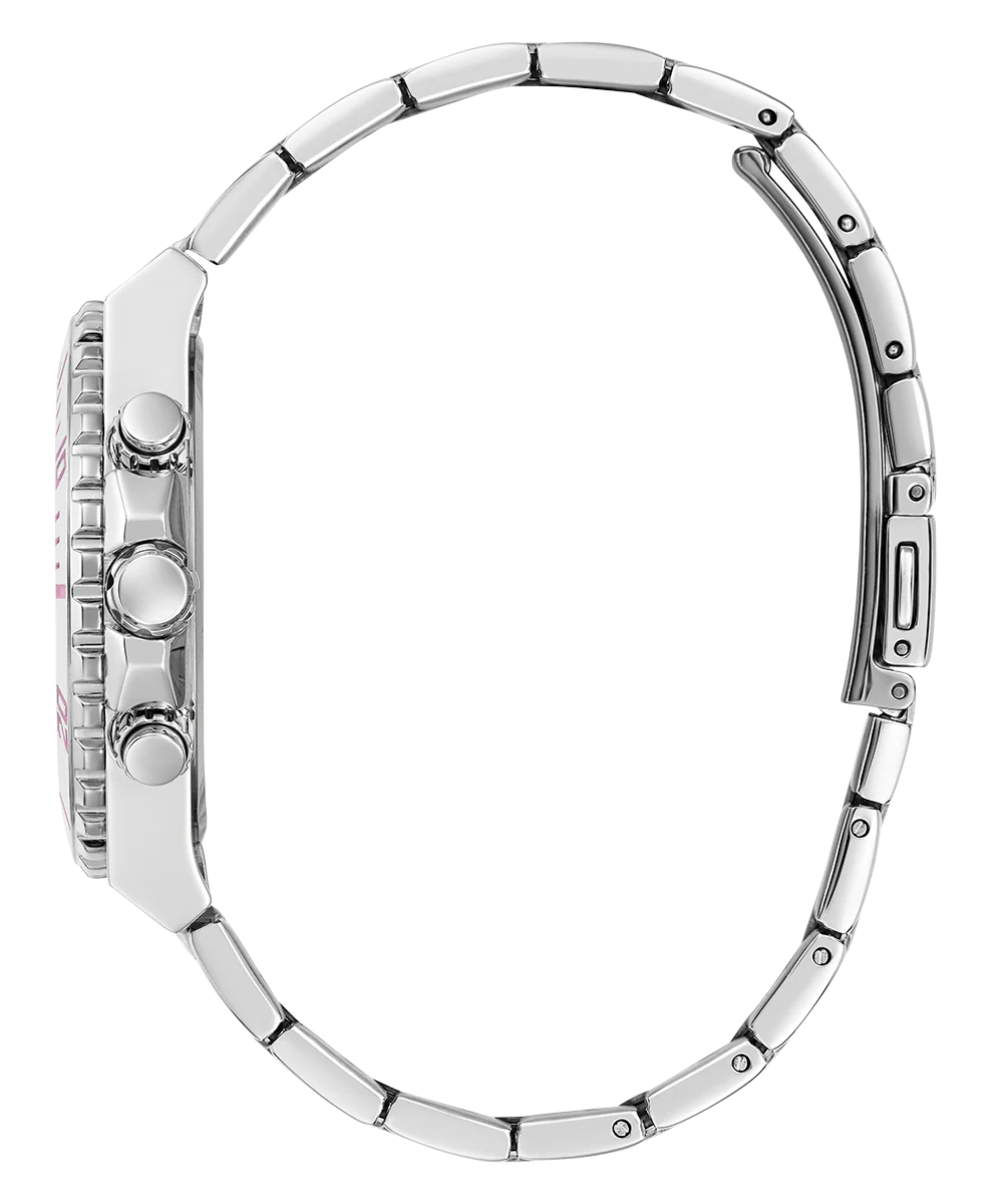 GUESS Ladies Silver Tone Multi-function Watch - Image 8