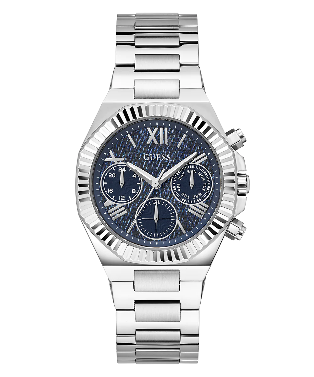 GUESS Ladies Silver Tone Multi-function Watch - Image 4