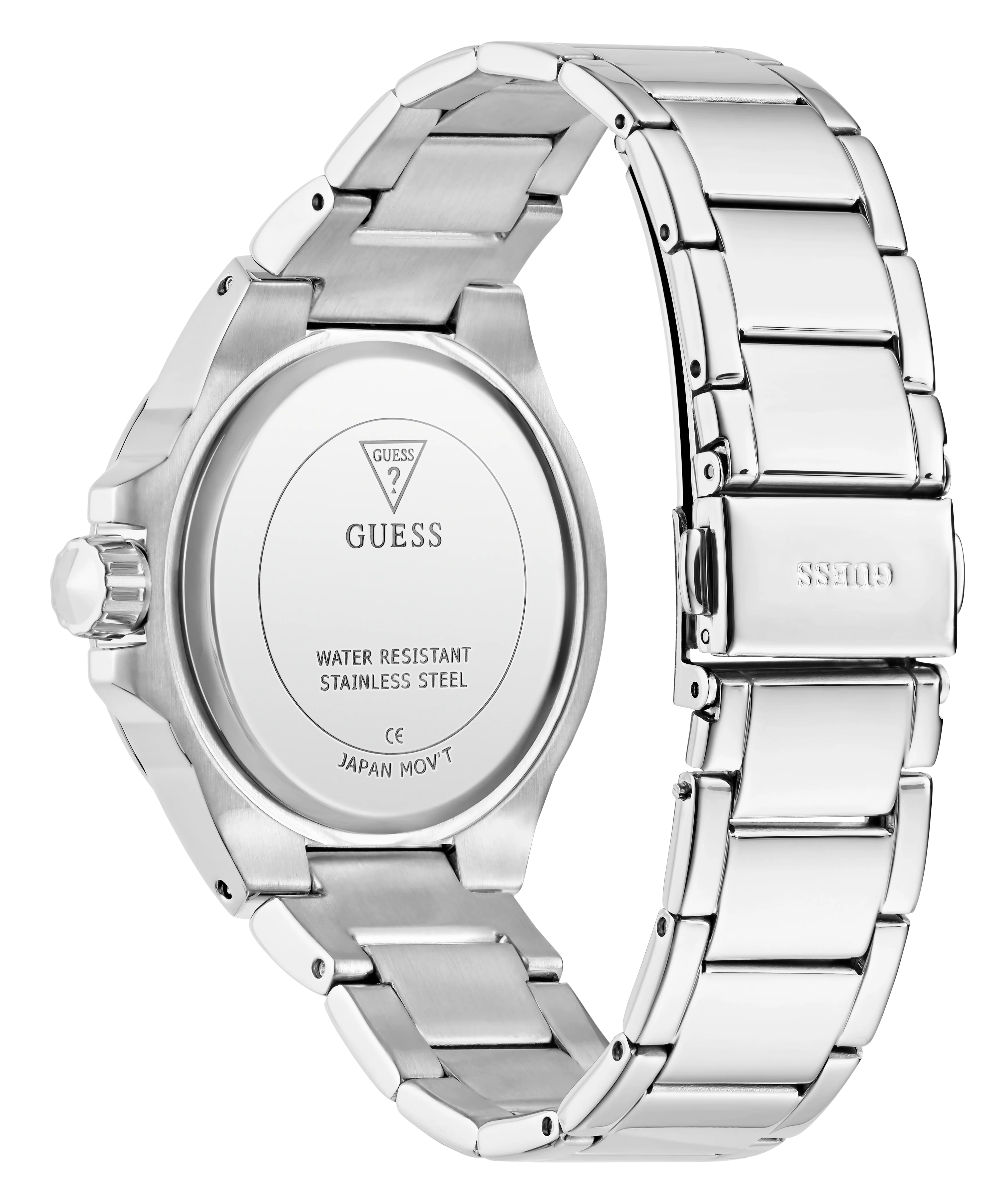 GUESS Ladies Silver Tone Multi-function Watch - Image 7
