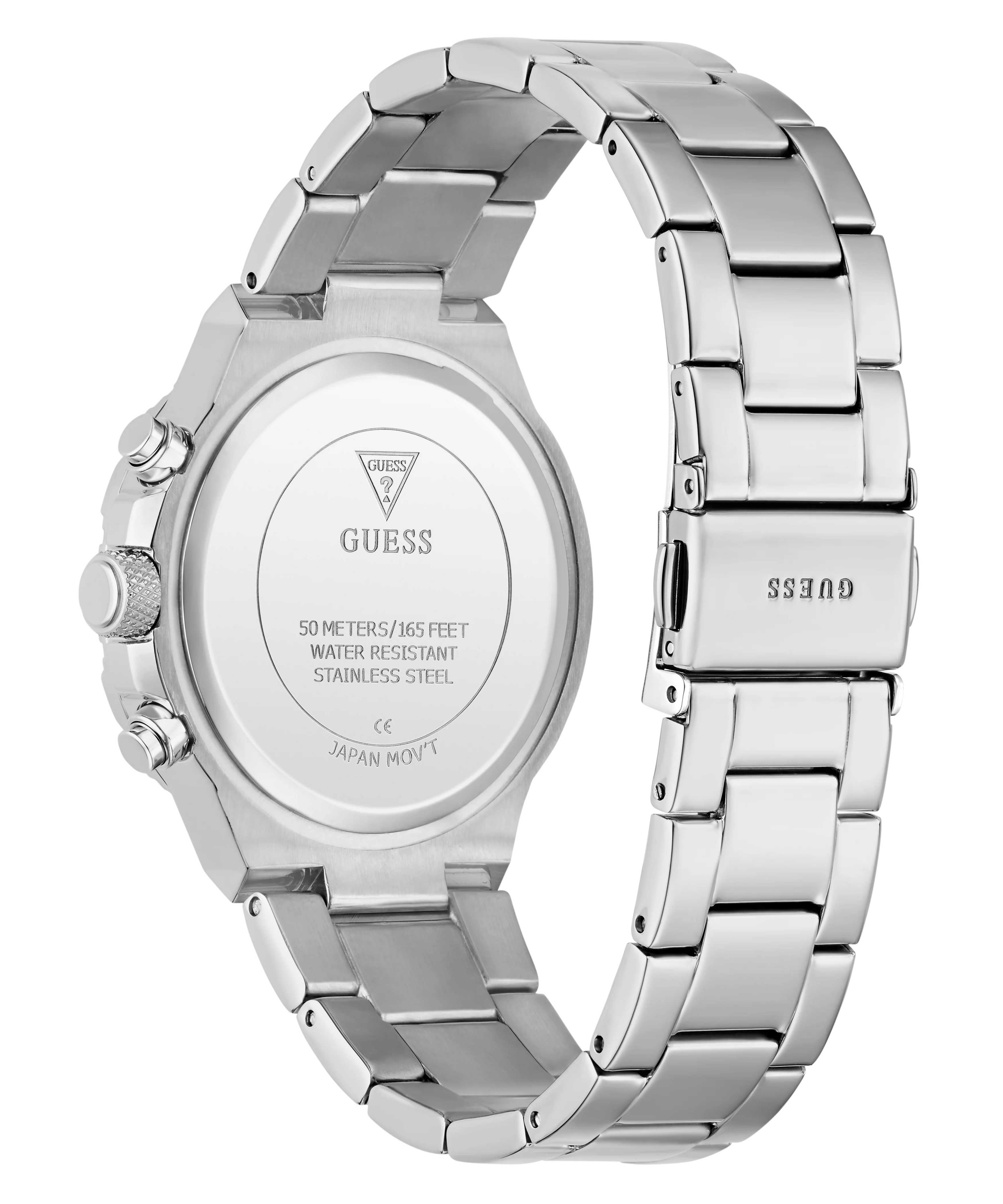 GUESS Ladies Silver Tone Multi-function Watch - Image 8