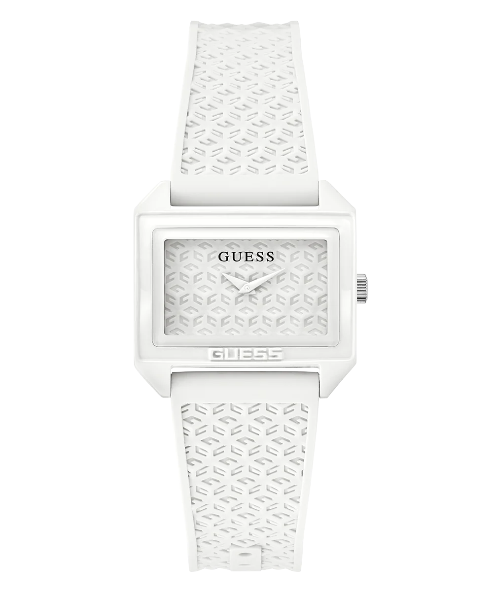 GUESS Ladies White Analog Watch - Image 5