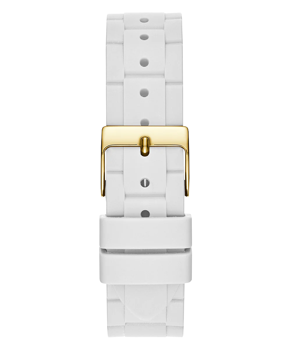 GUESS Ladies White Gold Tone Multi-function Watch - Image 3