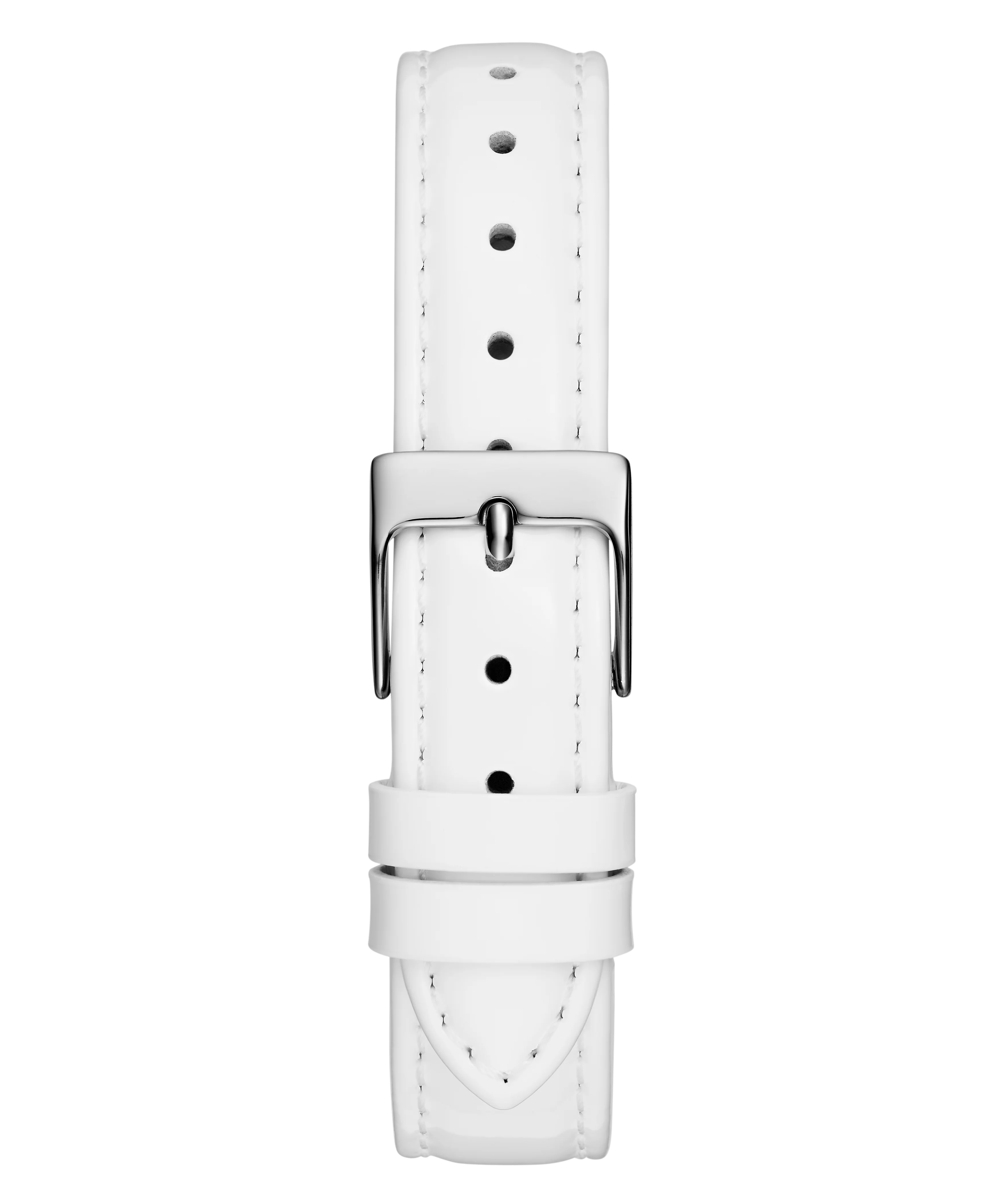 GUESS Ladies White Silver Tone Analog Watch - Image 8