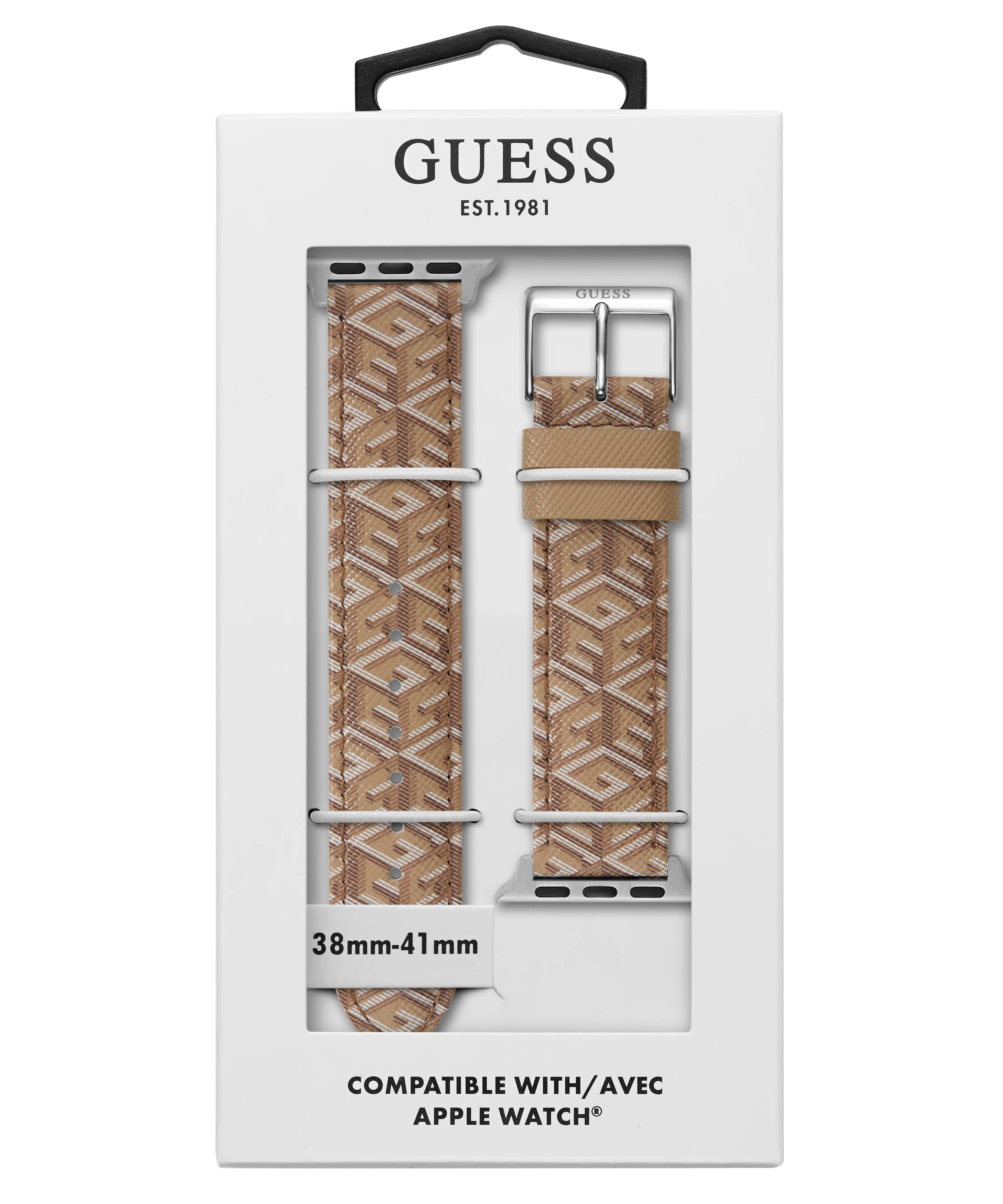 GUESS Logo Leather Band for Apple 38-40 mm Watch - Image 7