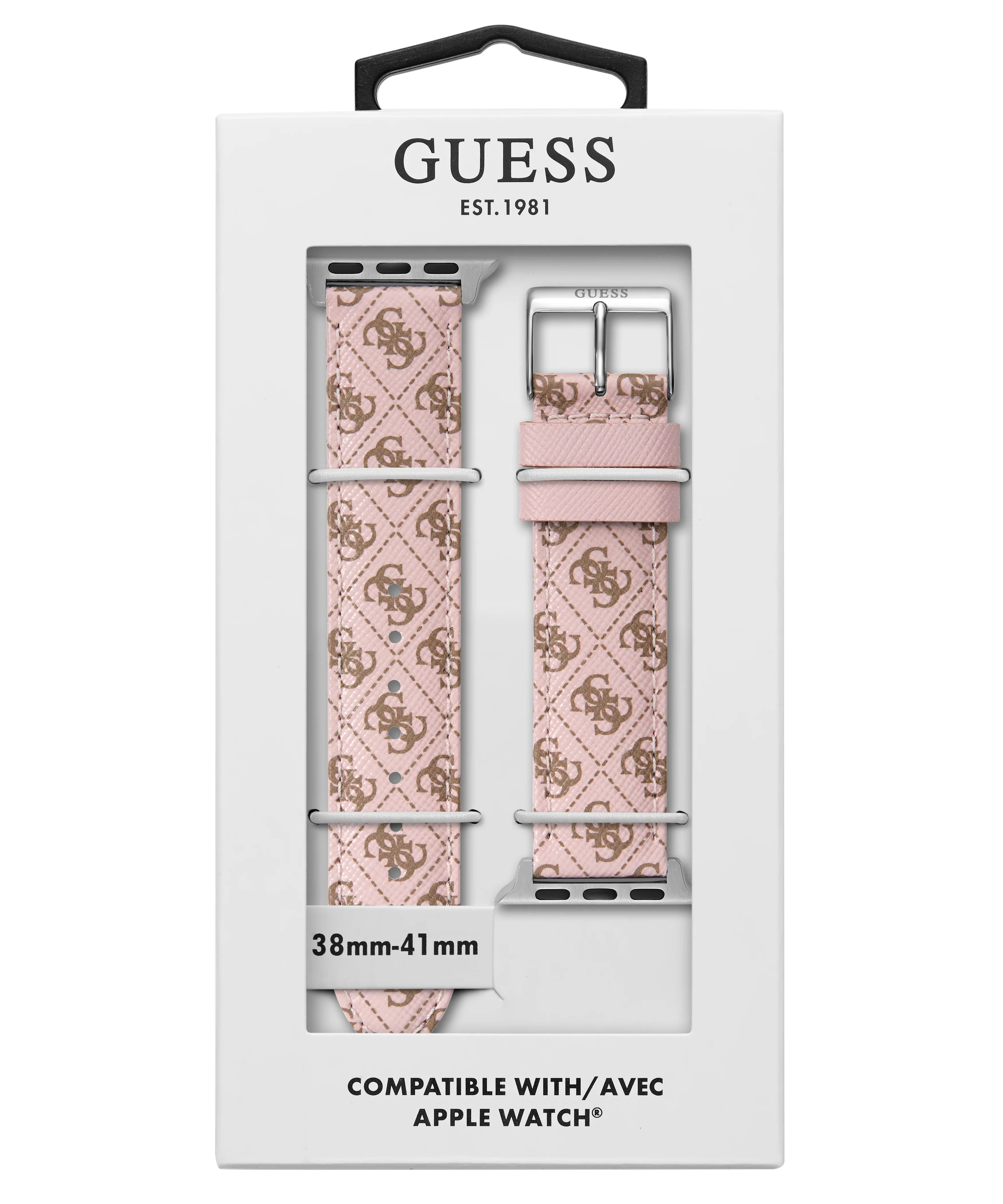 GUESS Logo Leather Band for Apple 38-40 mm Watch - Image 7