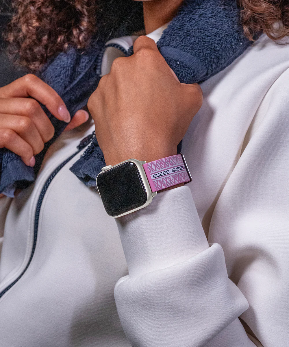 GUESS Logo Silicone Band for Apple 38-40 mm Watch - Image 3