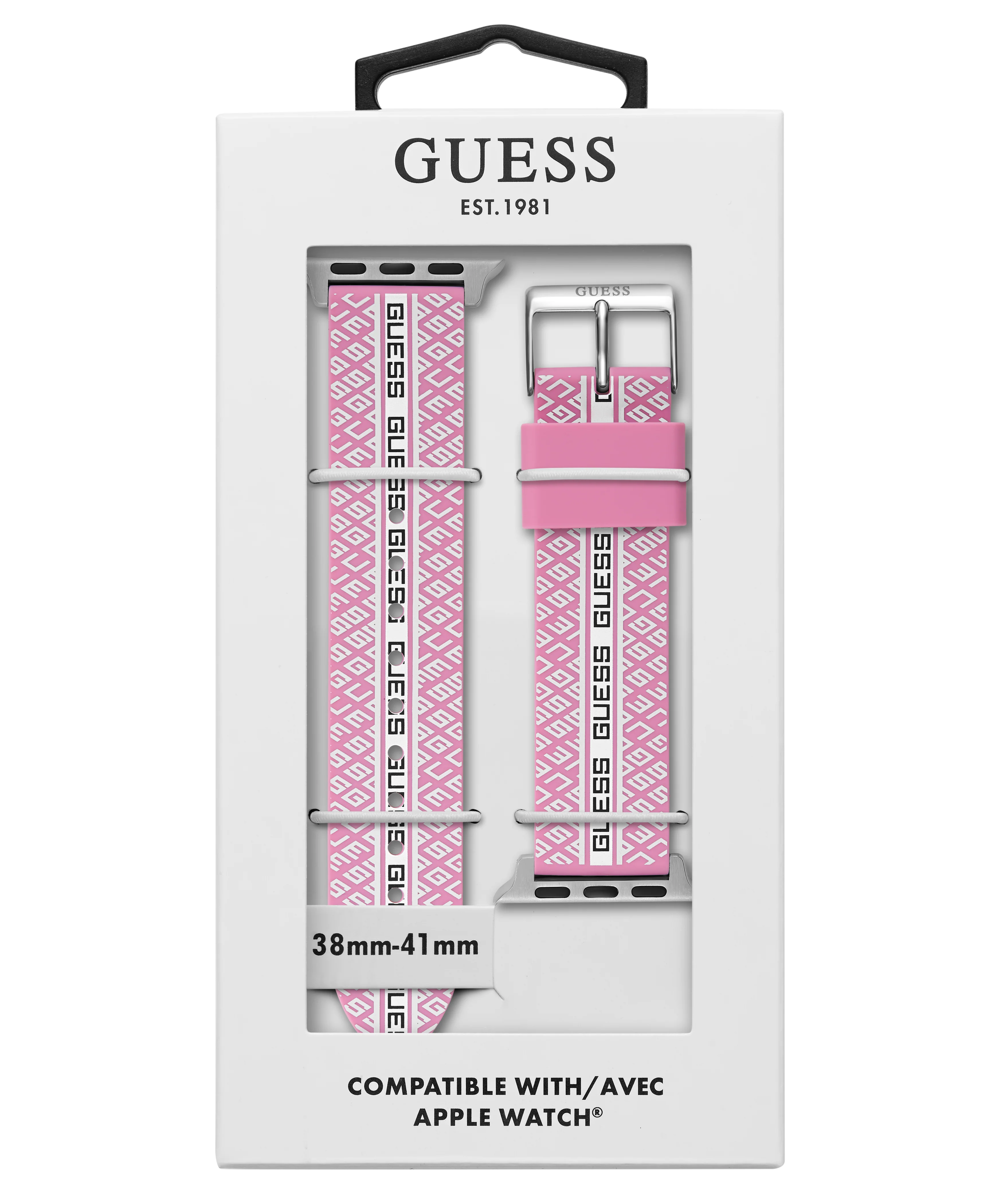 GUESS Logo Silicone Band for Apple 38-40 mm Watch - Image 7