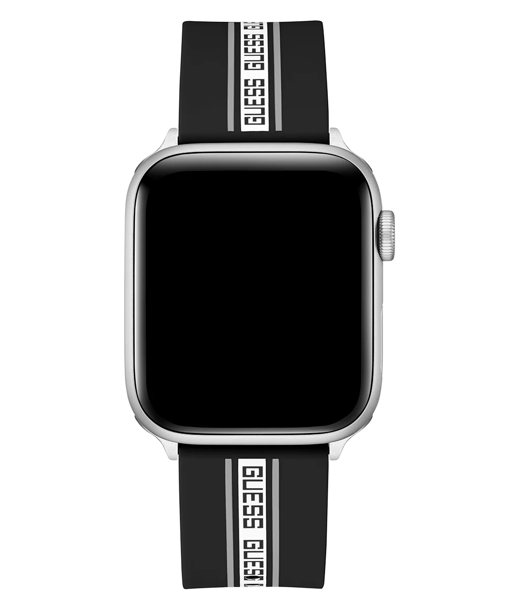 GUESS Logo Silicone Band for Apple 42-44 mm Watch - Image 4