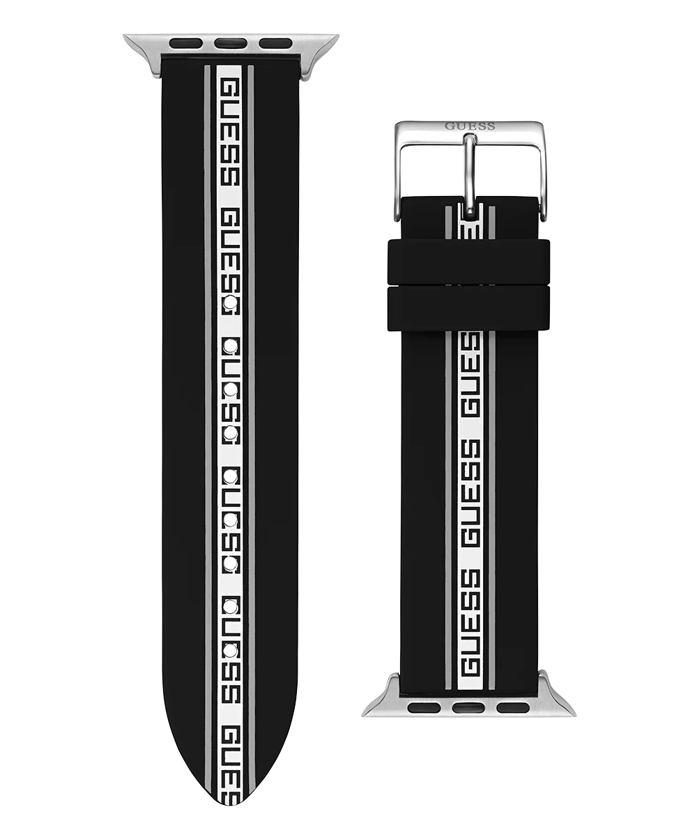 GUESS Logo Silicone Band for Apple 42-44 mm Watch - Image 6
