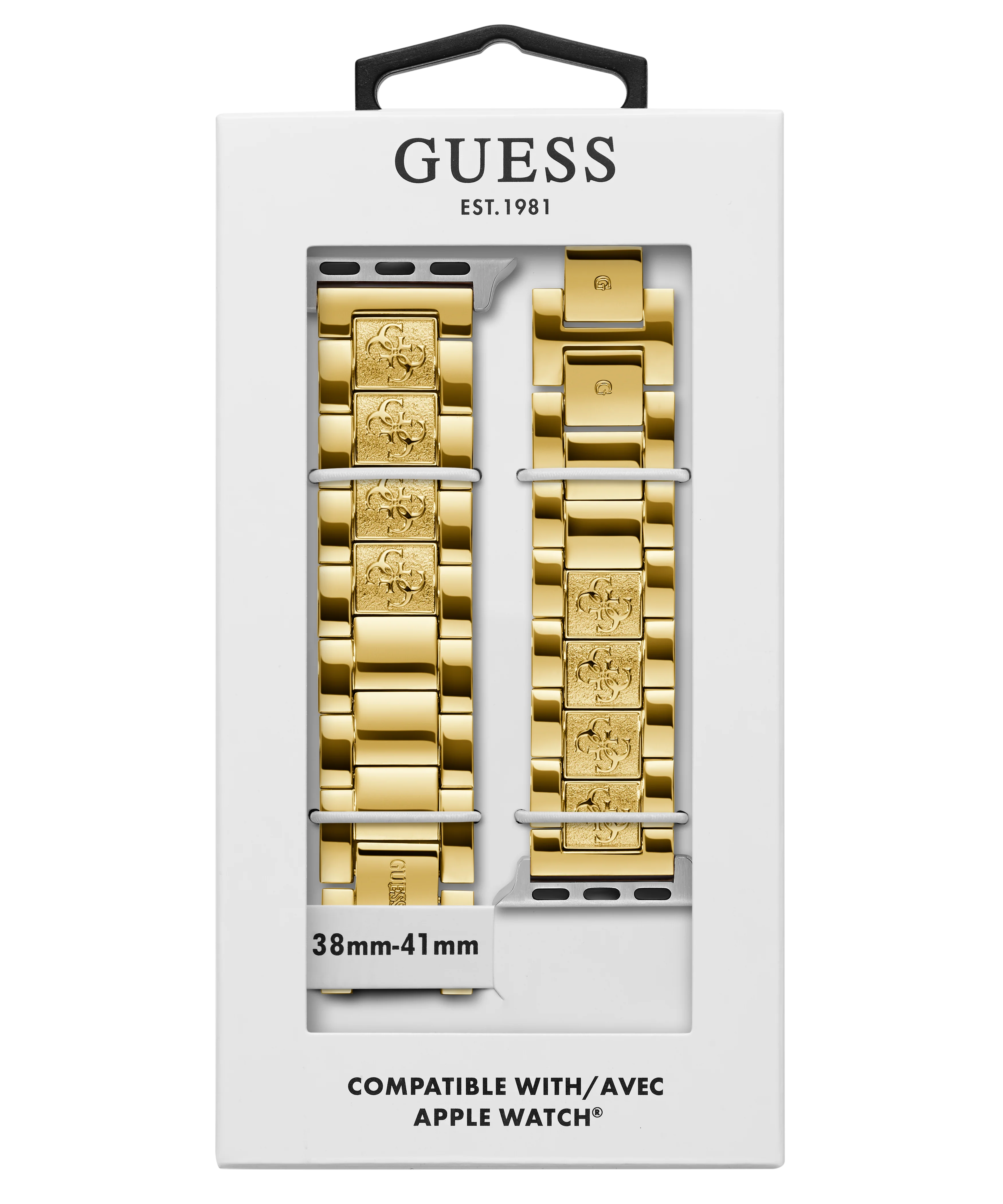 GUESS Logo Stainless Steel Band for Apple 38-40 mm Watch - Image 8