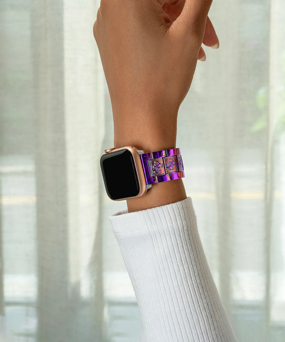 GUESS Logo Stainless Steel Band for Apple 38-40 mm Watch - Image 4