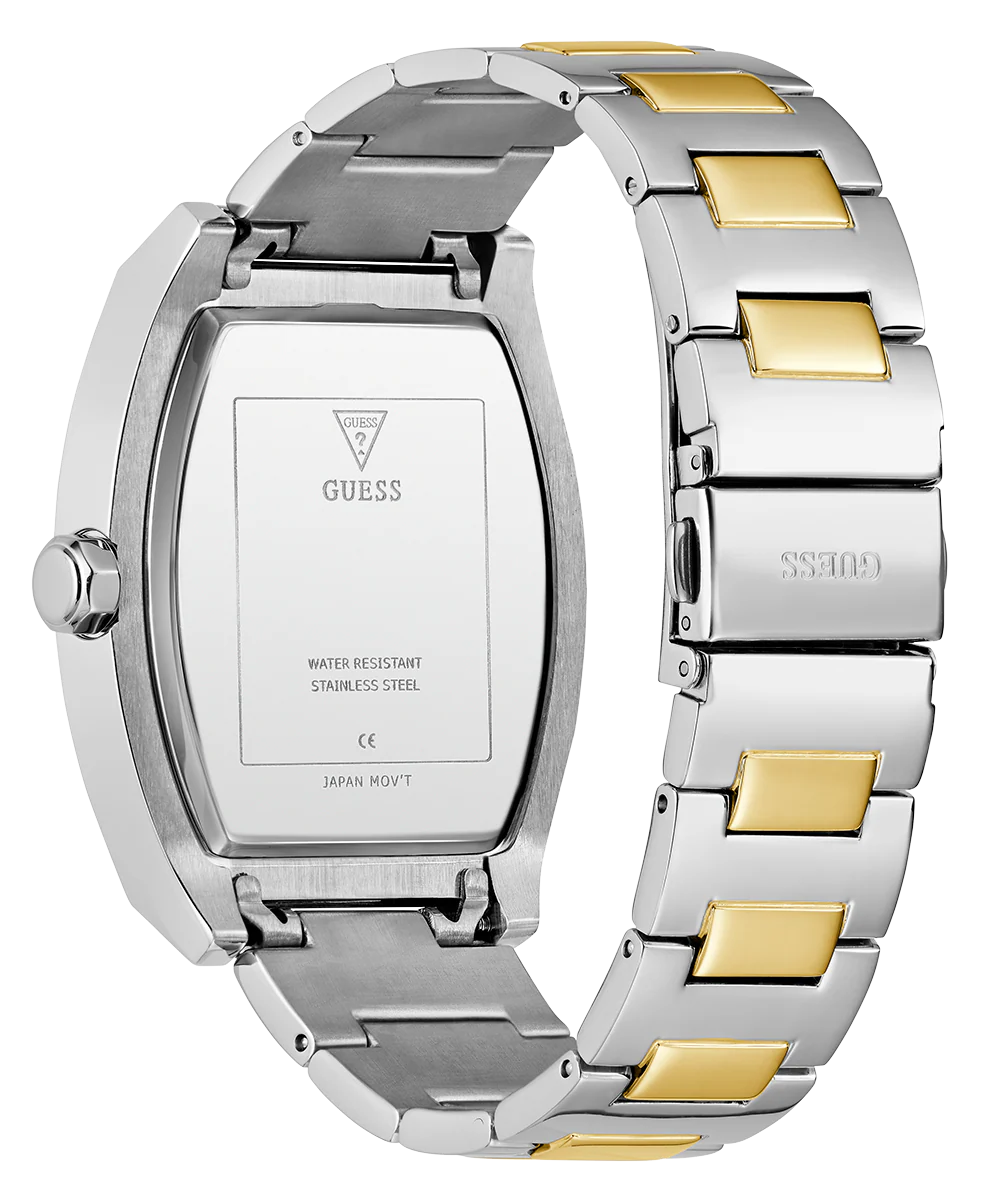 GUESS Mens 2-Tone Analog Watch - Image 7